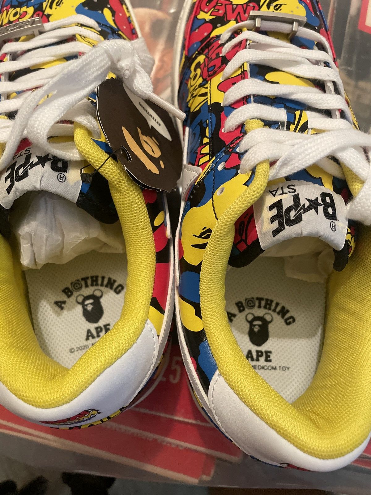 Bape Bapesta x Medicom Size US 10.5 / EU 43-44 - 8 Thumbnail