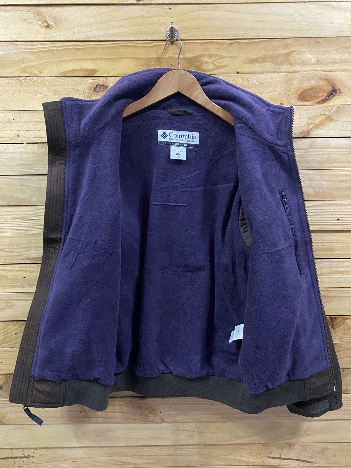 Vintage Columbia sportswear zipper jacket