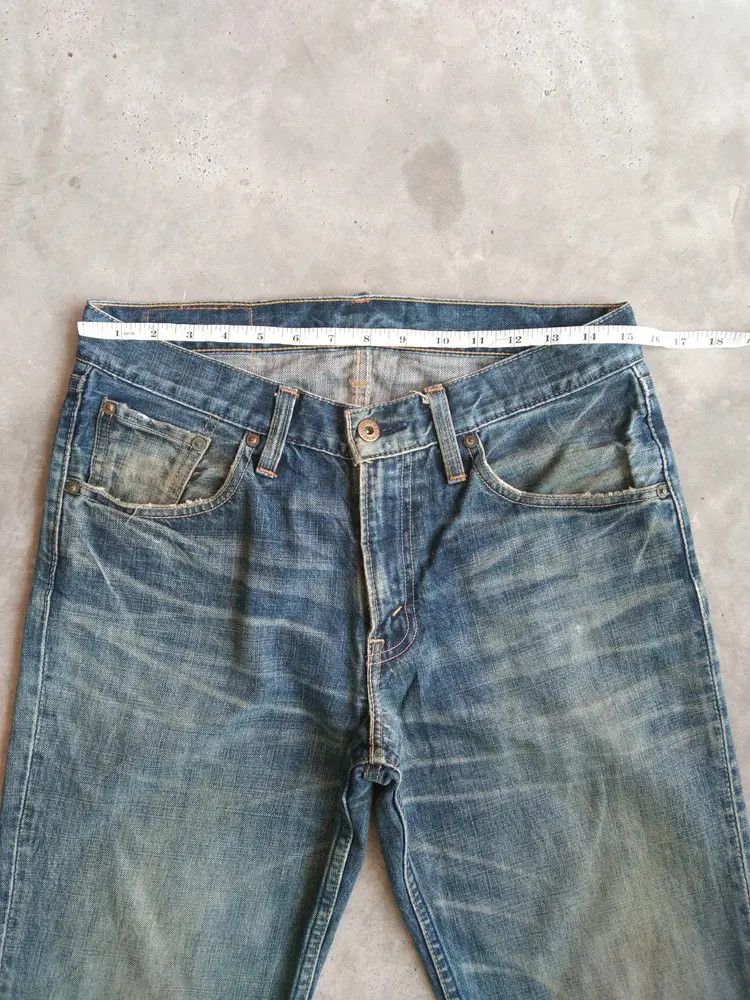 Levi's Vintage Levi's Jeans 502 Distressed Denim 30x30 Size US 30 / EU 46 - 4 Thumbnail