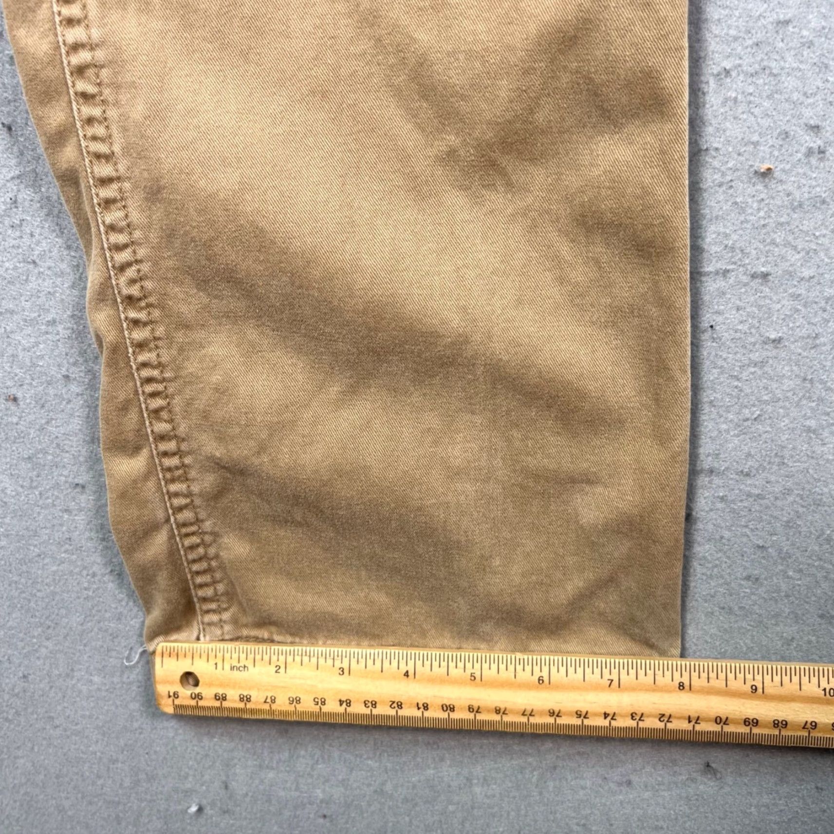 Carhartt Carhartt Mens Pants Khakis 30 x 31 Relaxed Fit Cotton Beige Workwear 5-Pocket Mens Pants Straight Leg Vintage No N/A Size US 30 / EU 46 - 7 Thumbnail