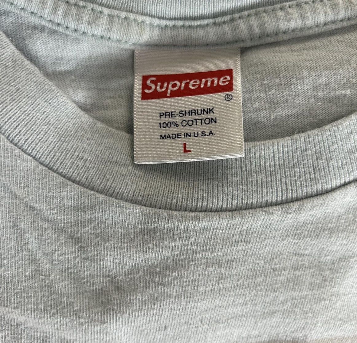 Supreme Supreme Nasty Nas Photo tee large light blue Size US L / EU 52-54 / 3 - 3 Thumbnail