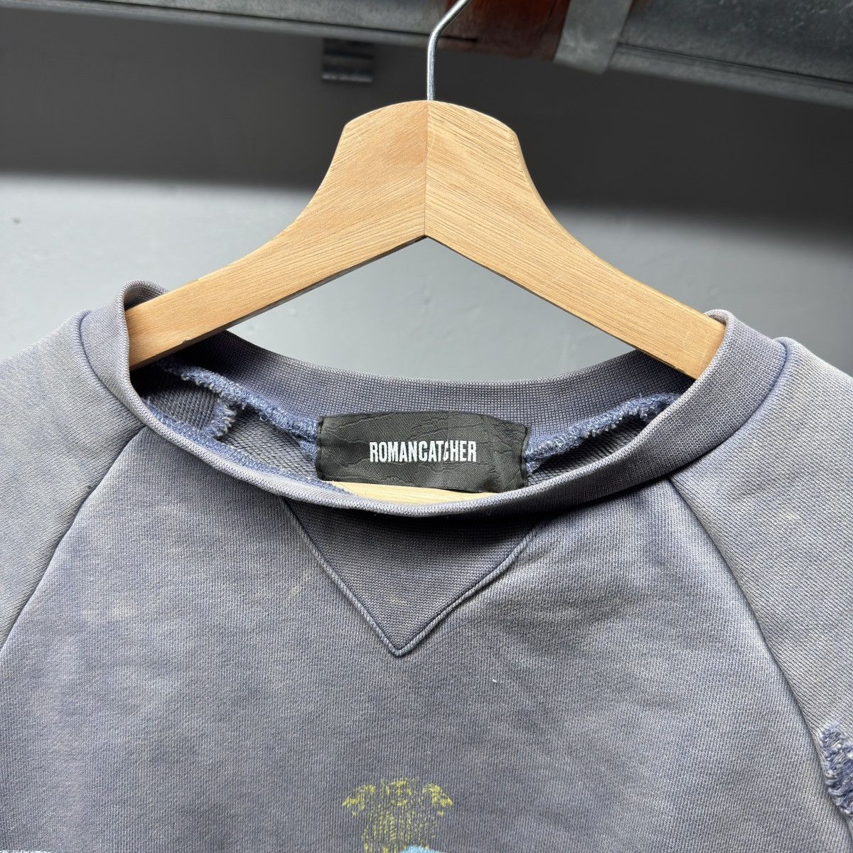 Other Romancatcher RC Army BandAid Crewneck Faded Destroyed Size US M / EU 48-50 / 2 - 4 Thumbnail