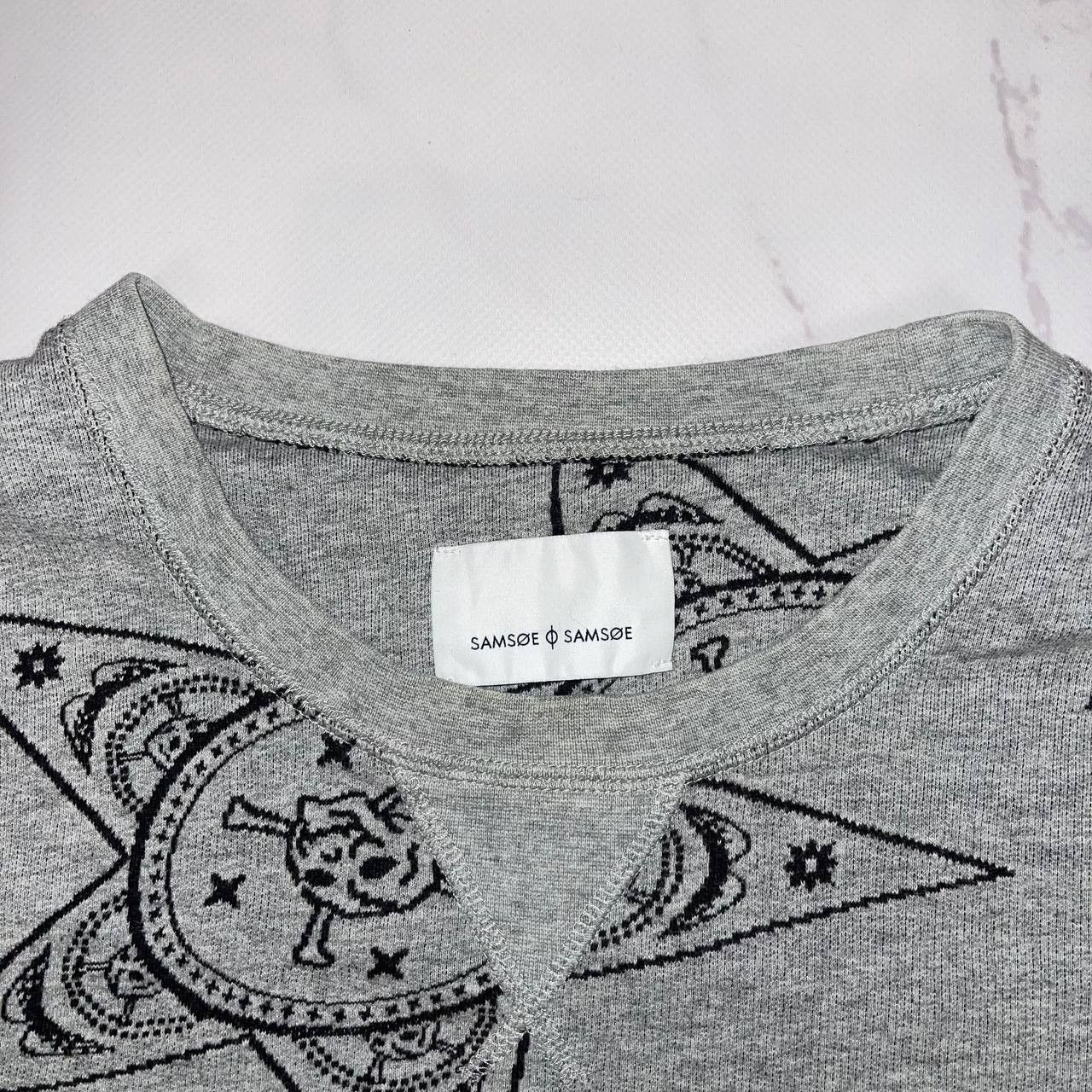 Samsoe Samsoe Samsøe & Samsøe sweather logo skull knitweat size L Size US L / EU 52-54 / 3 - 7 Thumbnail