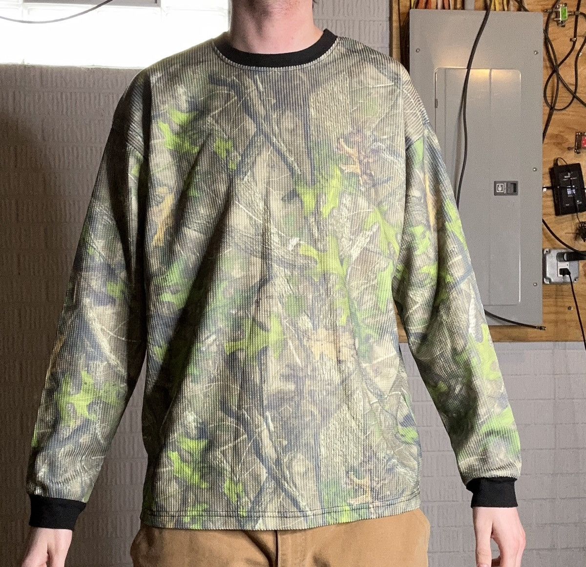 Vintage Vintage Camouflage Thermal Long Sleeve Size US XL / EU 56 / 4 - 1 Thumbnail