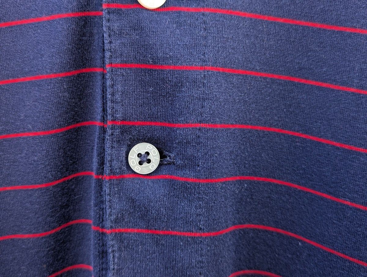 Polo Ralph Lauren Ralph Lauren Stripped Polo Shirt Preppy Style Embroidered Size US L / EU 52-54 / 3 - 4 Thumbnail