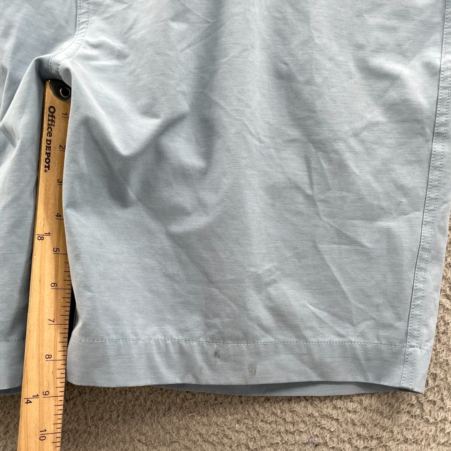 Faherty Faherty All Day Shorts Men 40x8* Blue Chino Preppy Outdoor Golf Performance Surf Shirt Size US 40 / EU 56 - 4 Thumbnail