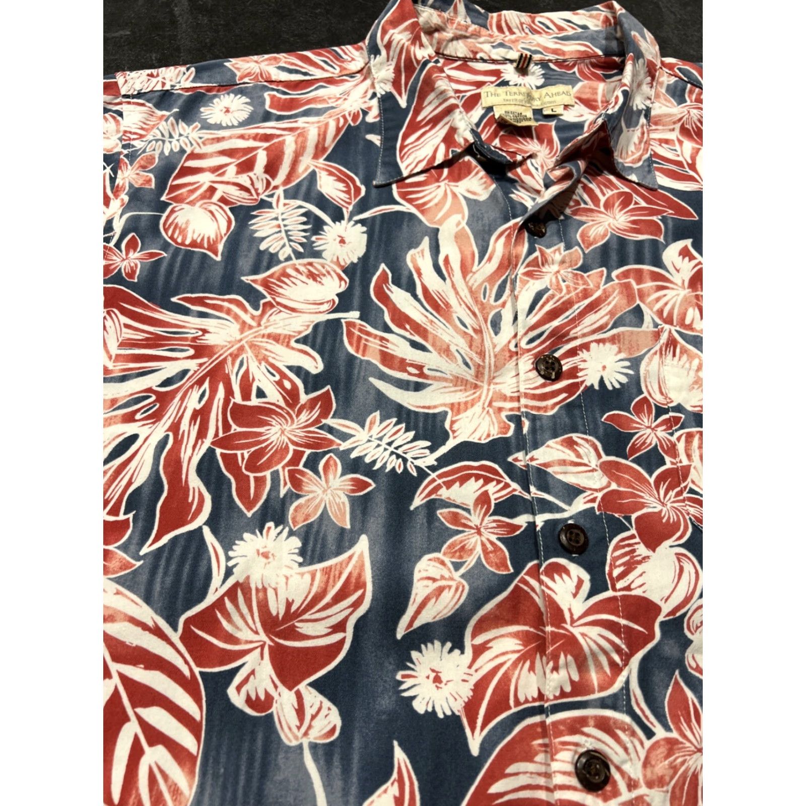 The Territory Ahead Territory Ahead Floral Button-Up Shirt Men’s Large Multicolor Outdoor Casual Size US L / EU 52-54 / 3 - 4 Thumbnail
