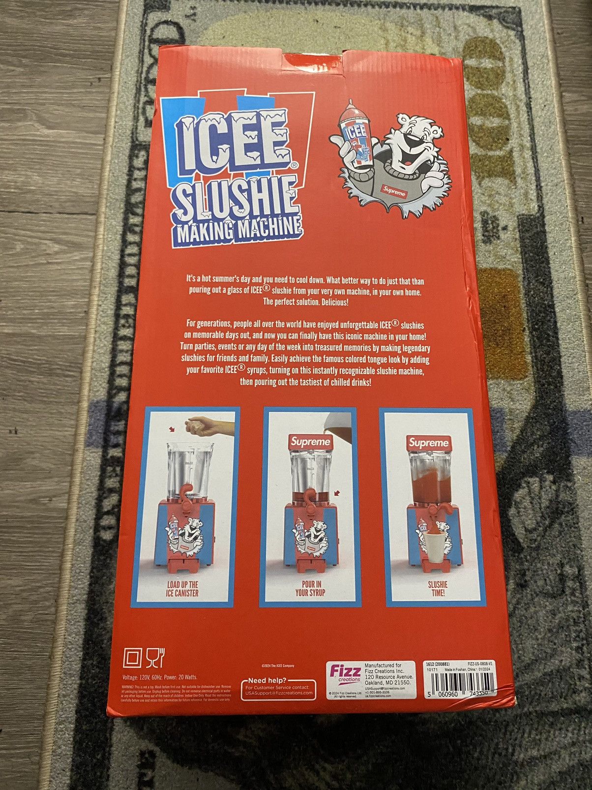 Supreme Supreme ICEE Slushie Machine Red Size ONE SIZE - 5 Thumbnail
