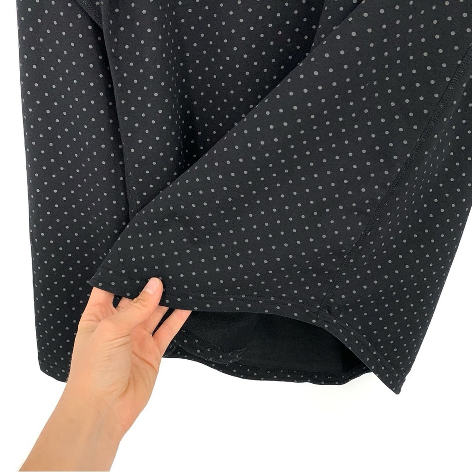 Other BYLT Lux Drop Cut Long Sleeve Washed Black Silver Polka Dot Size US M / EU 48-50 / 2 - 3 Thumbnail