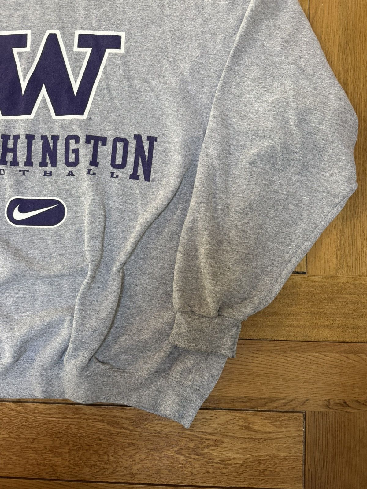 Nike Vintage Nike Washington Huskies Sweatshirt – Grey Size Large Size US L / EU 52-54 / 3 - 2 Thumbnail