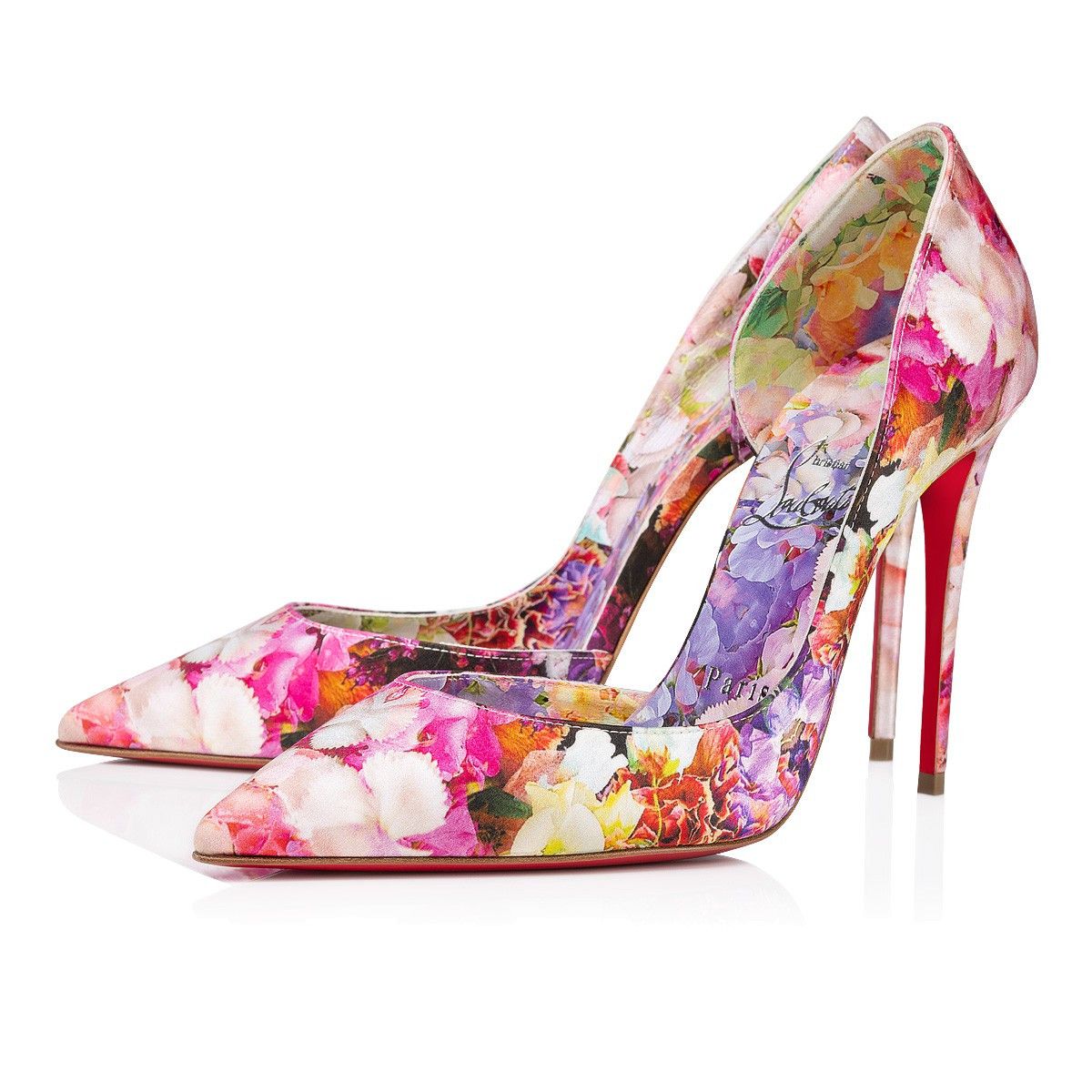 Christian Louboutin oc11z0125 Iriza 100mm Sandals in Multicolor Size US 11 / IT 41 - 1 Preview