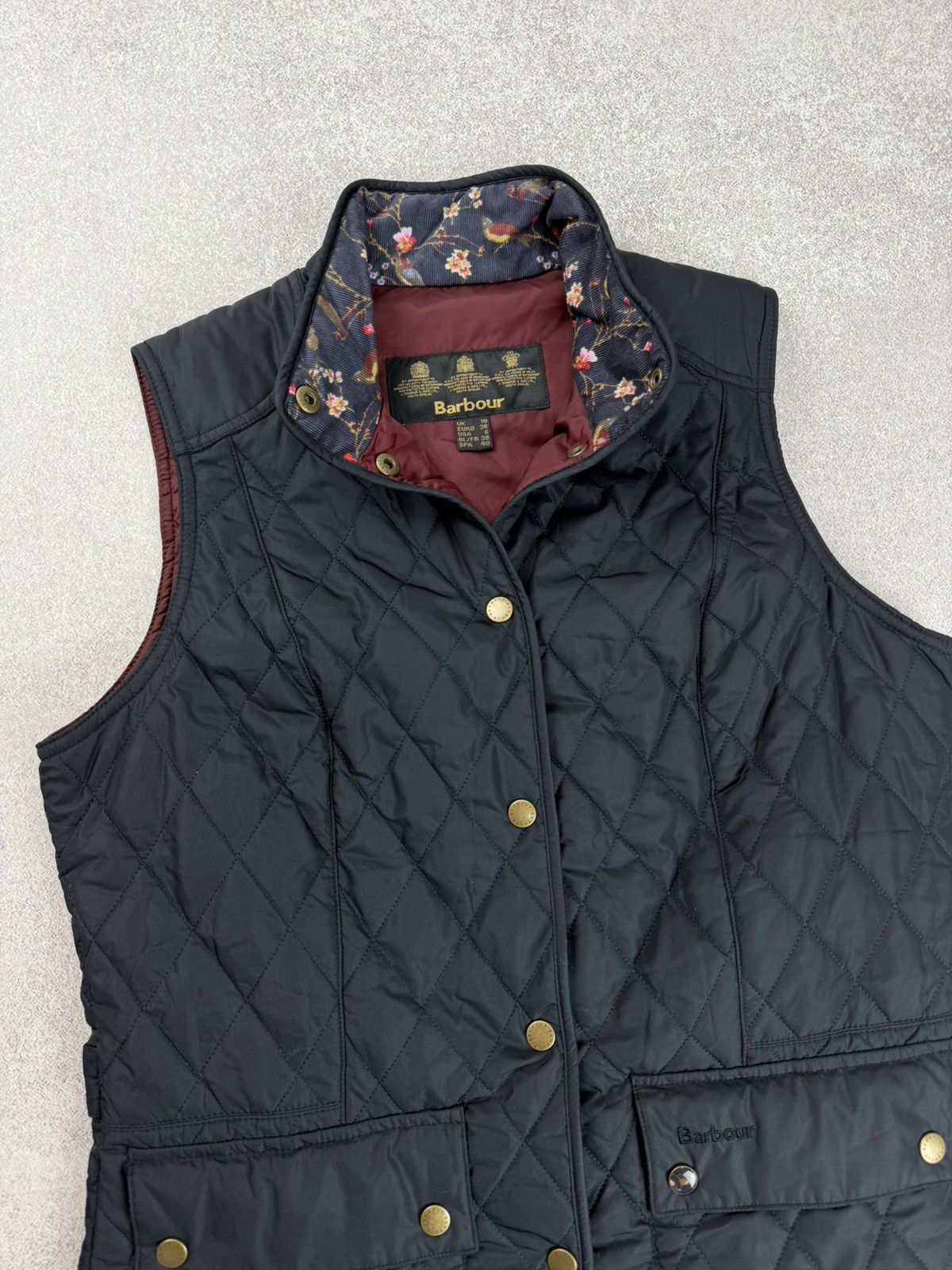 Barbour Barbour Saddleworth Quilted Gilet Vest Women’s Size UK 10 Size M / US 6-8 / IT 42-44 - 4 Thumbnail