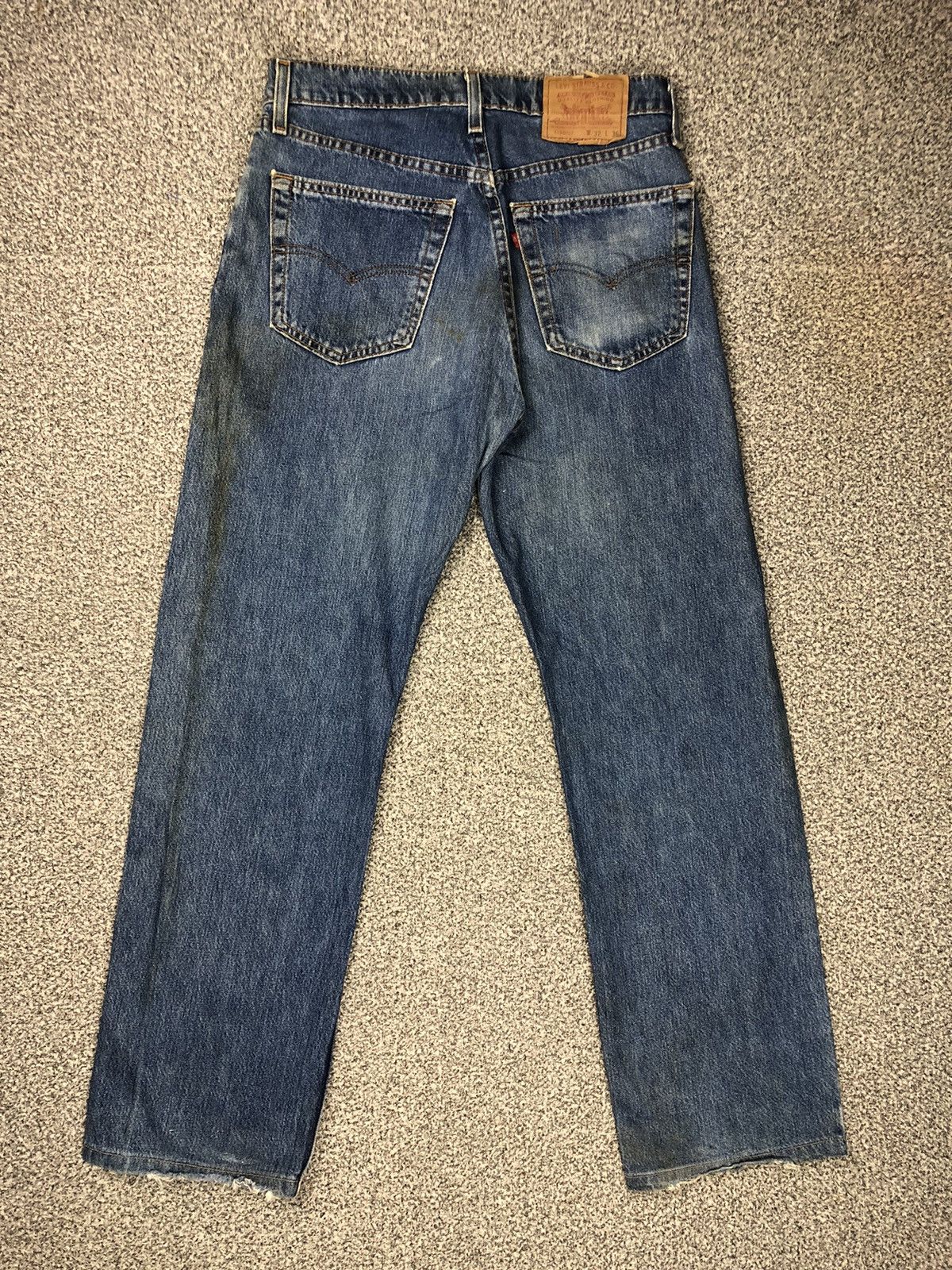 Japanese Brand × Levi's × Vintage Vintage Distressed Levis 519 Made In Usa Jeans Size US 31 - 14 Thumbnail