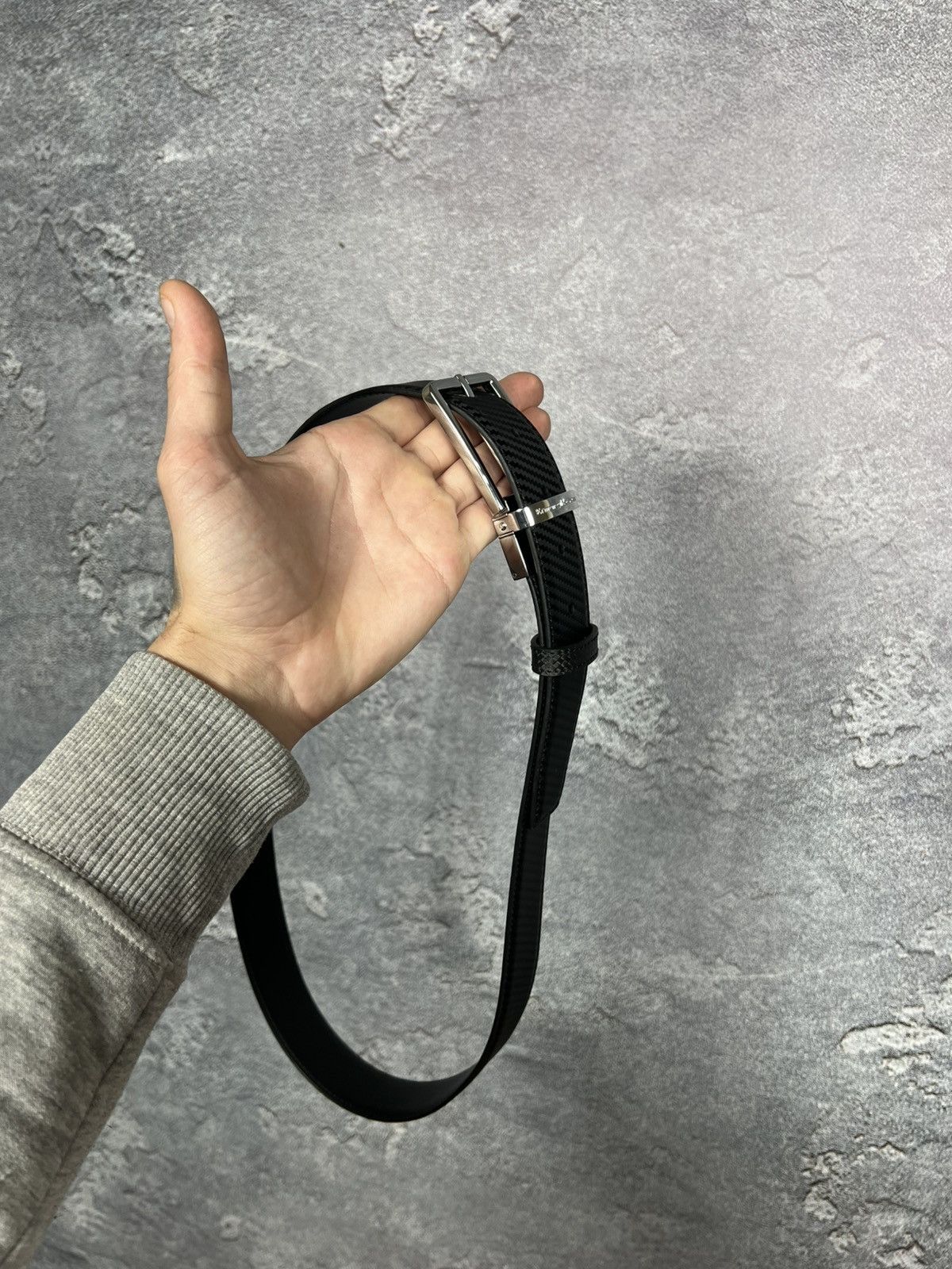 Ermenegildo Zegna Ermenegildo Zegna Leather Belt With Logo One Size Size ONE SIZE - 8 Thumbnail
