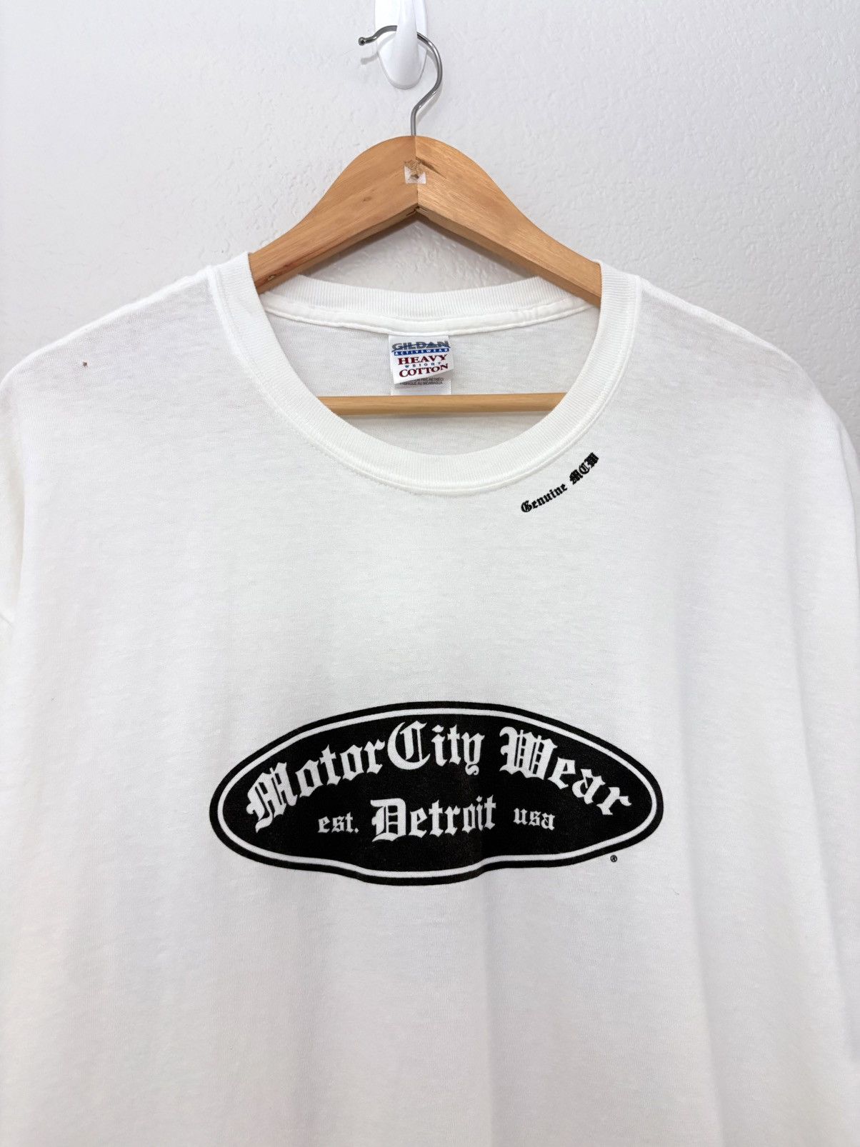 Vintage 00’s Detroit Motor City Wear MCW Vintage 00’s Tee zshirt Size US XL / EU 56 / 4 - 2 Thumbnail