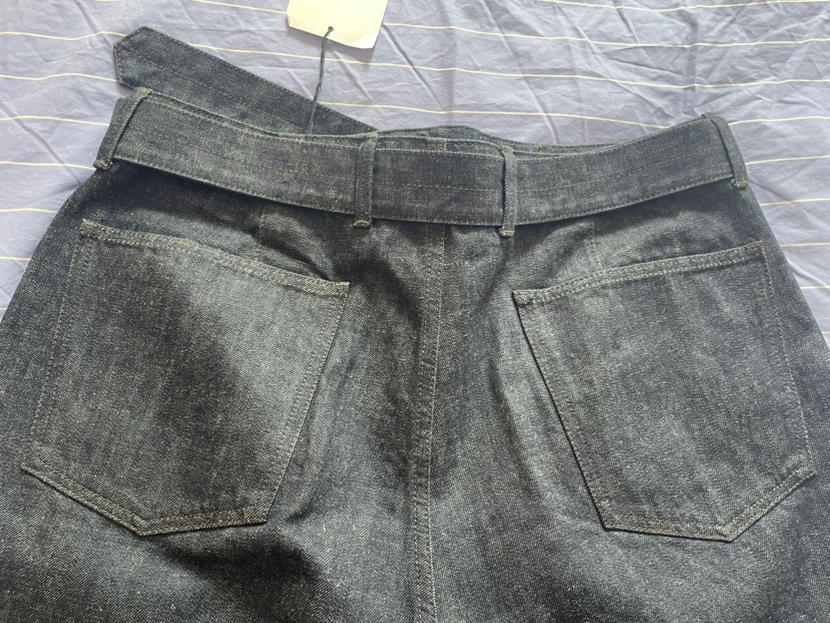 Lemaire LEMAIRE TWISTED BELTED PANTS JEANS XL INDIGO BNWT Size US 36 / EU 52 - 4 Thumbnail