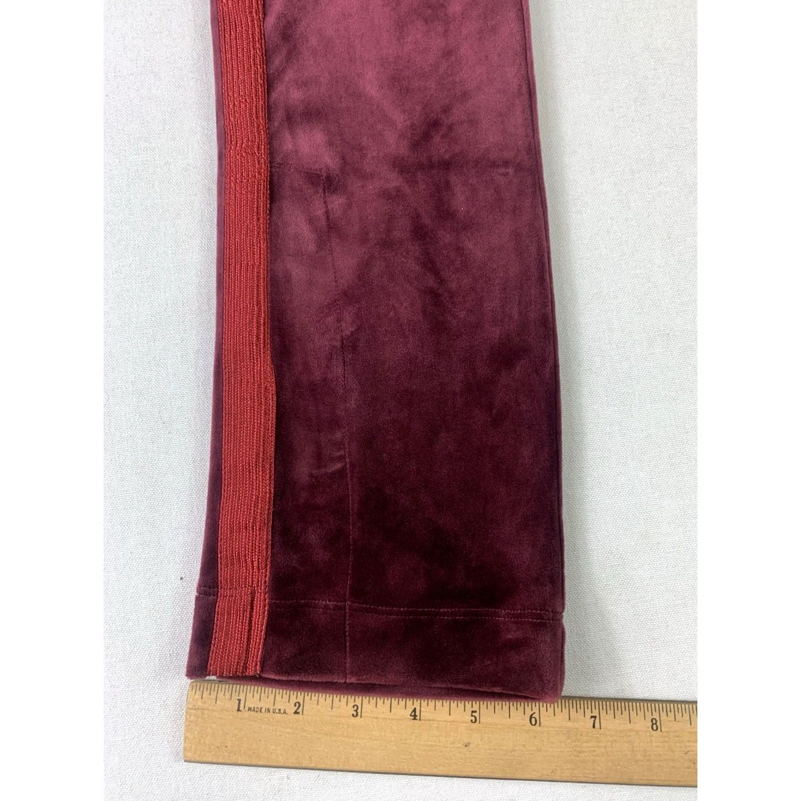Velvet Pam & Gela Velvet Track Suit Red Womens Pants Size 27" / US 4 / IT 40 - 4 Thumbnail