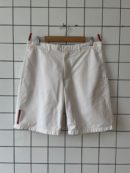 Vintage PRADA Shorts Red Tab Vintage Y2K Pants A7497 | Grailed