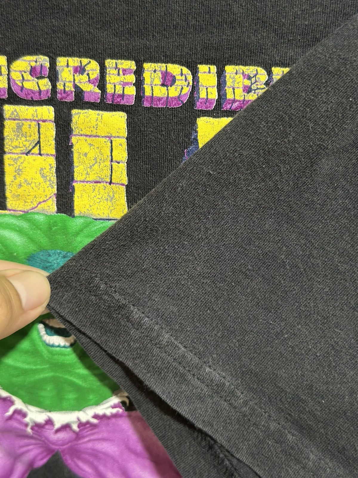 Marvel Comics Vintage The Incredible Hulk Faded Tee Size US L / EU 52-54 / 3 - 5 Thumbnail