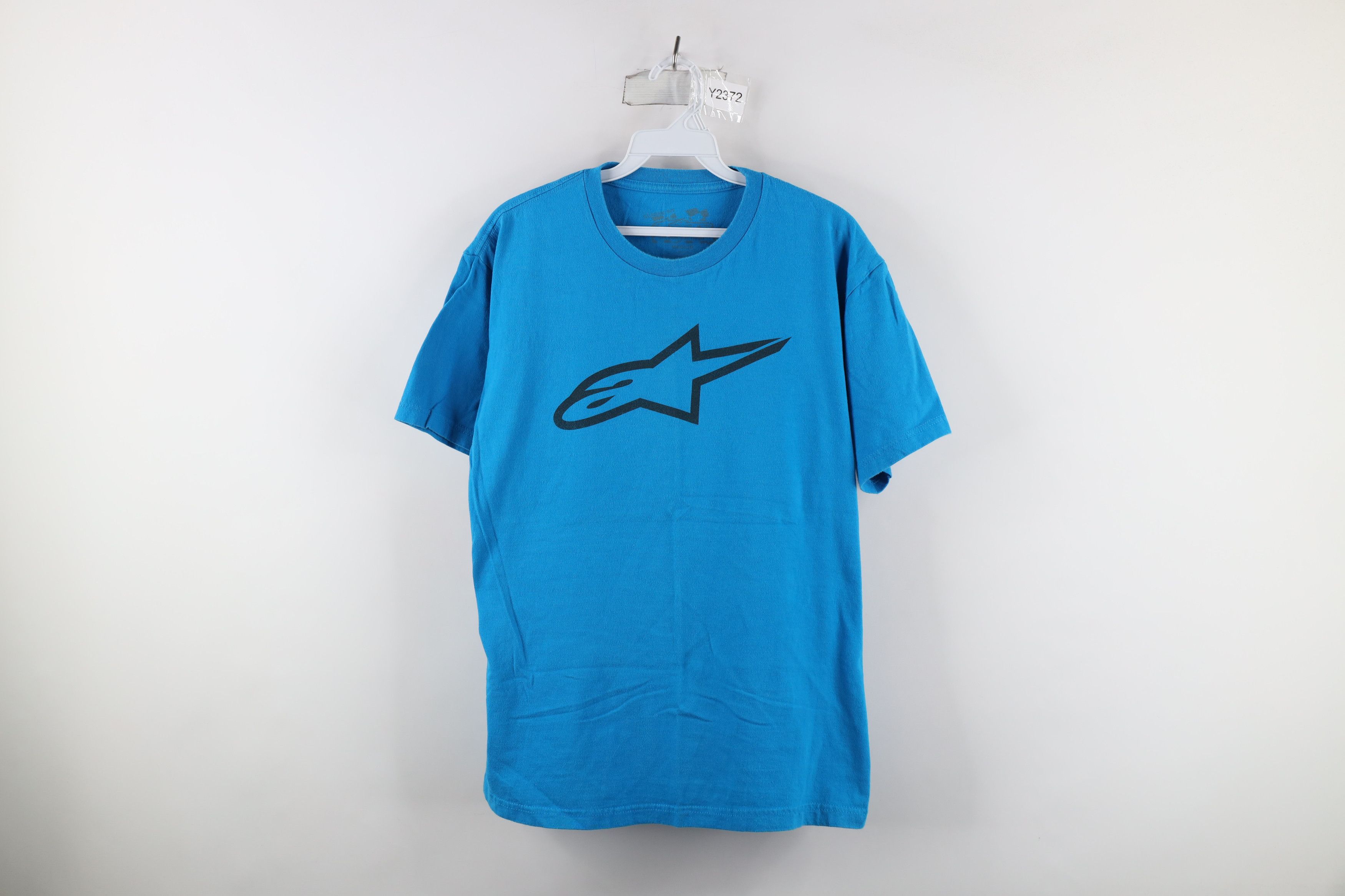 Alpinestars × Vintage Vintage Alpinestars Racing Logo Short Sleeve T-Shirt Blue Size US M / EU 48-50 / 2 - 1 Thumbnail