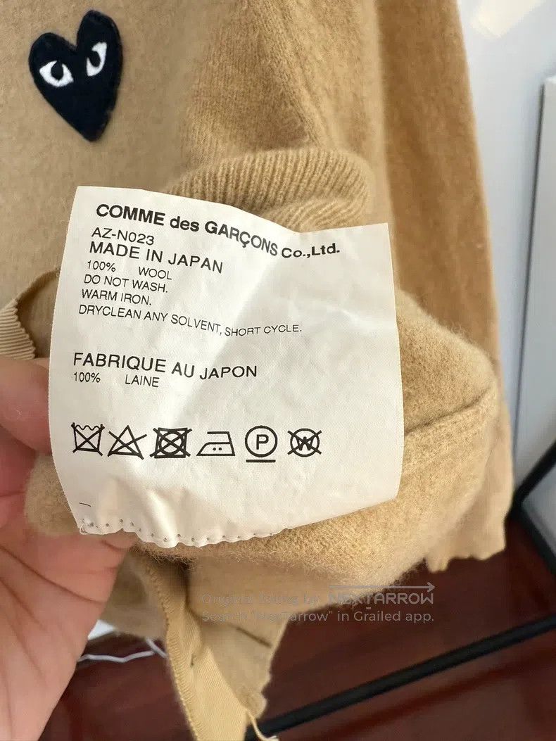 Comme des Garcons Comme des Garcons Wool cardigan Size M / US 6-8 / IT 42-44 - 6 Thumbnail