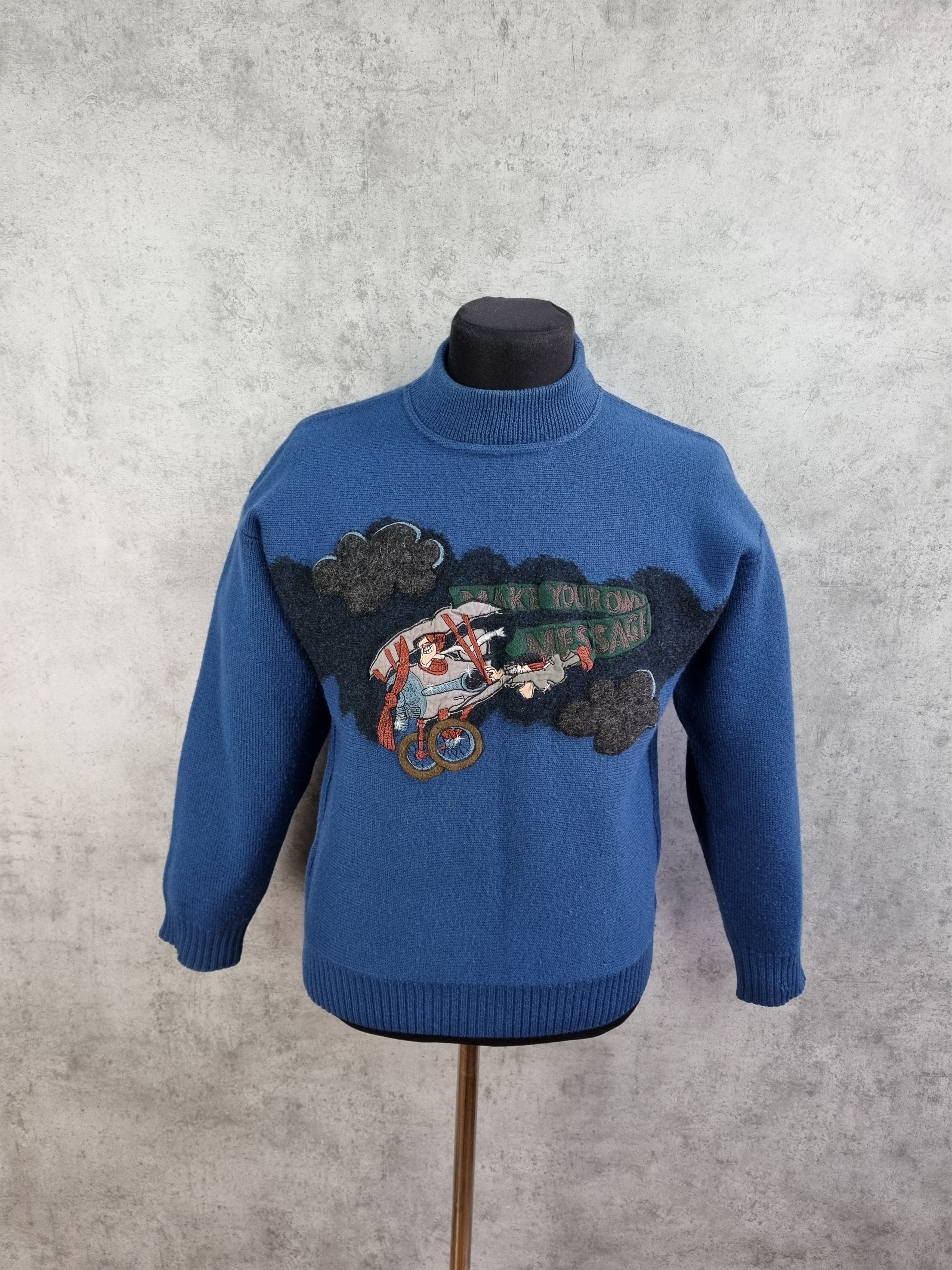 Vintage MAKE YOUR OWN MESSAGE Vintage Sweater Size US M / EU 48-50 / 2 - 6 Thumbnail