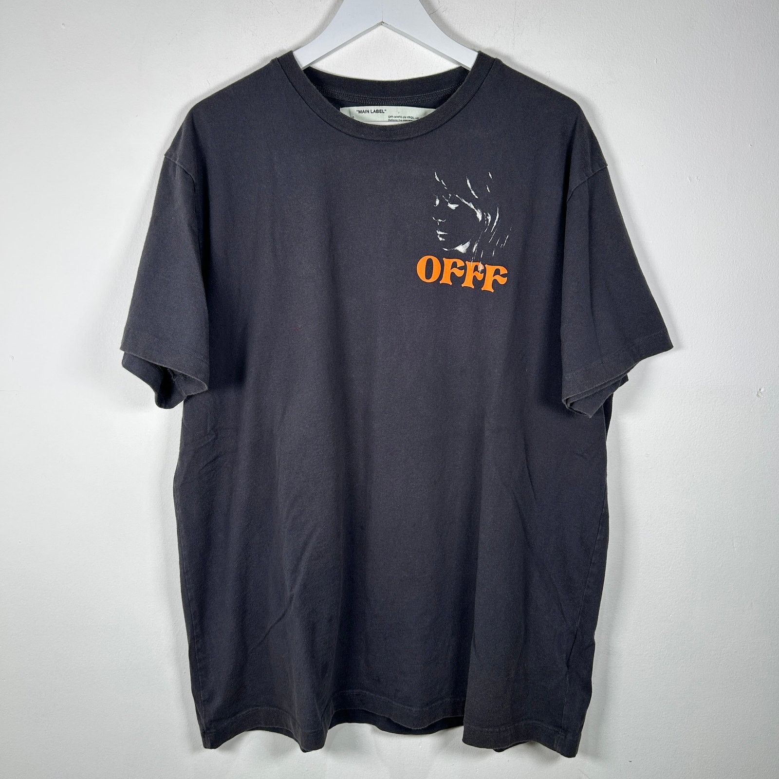 Off-White Off-White 'Beige' Graphic T-Shirt Size S Size US S / EU 44-46 / 1 - 1 Thumbnail