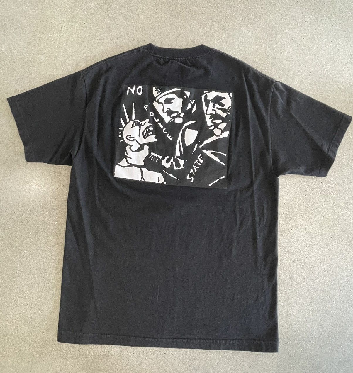 Pleasures RARE: Pleasures No Police State Tee (Cops Kill) Size US L / EU 52-54 / 3 - 3 Thumbnail