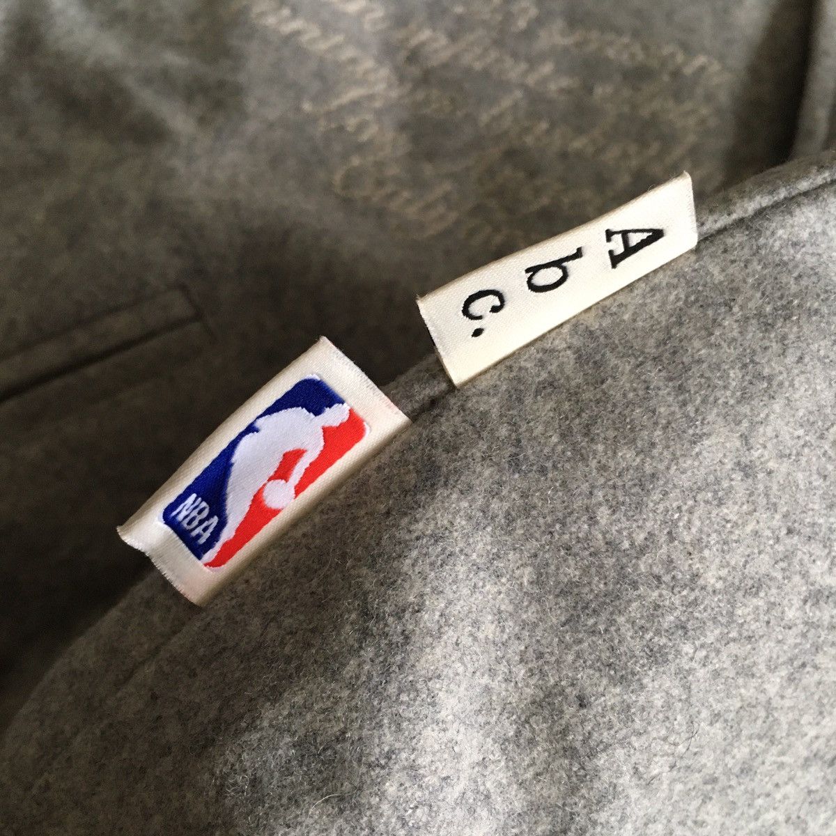 Abc. NBA Team Varsity Jacket (Grey)