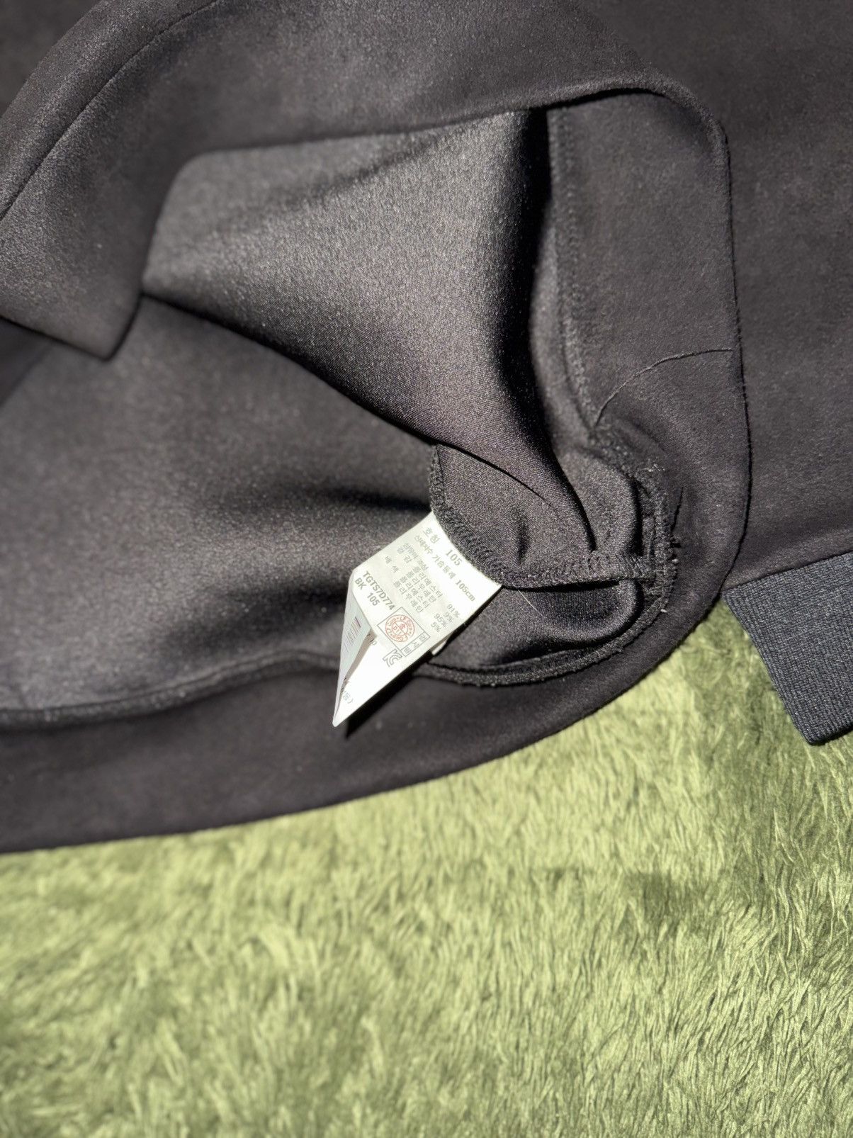 Japanese Brand [105] Another T TNGT Embroidered Suede-Texture Sweatshirt Size US L / EU 52-54 / 3 - 6 Thumbnail