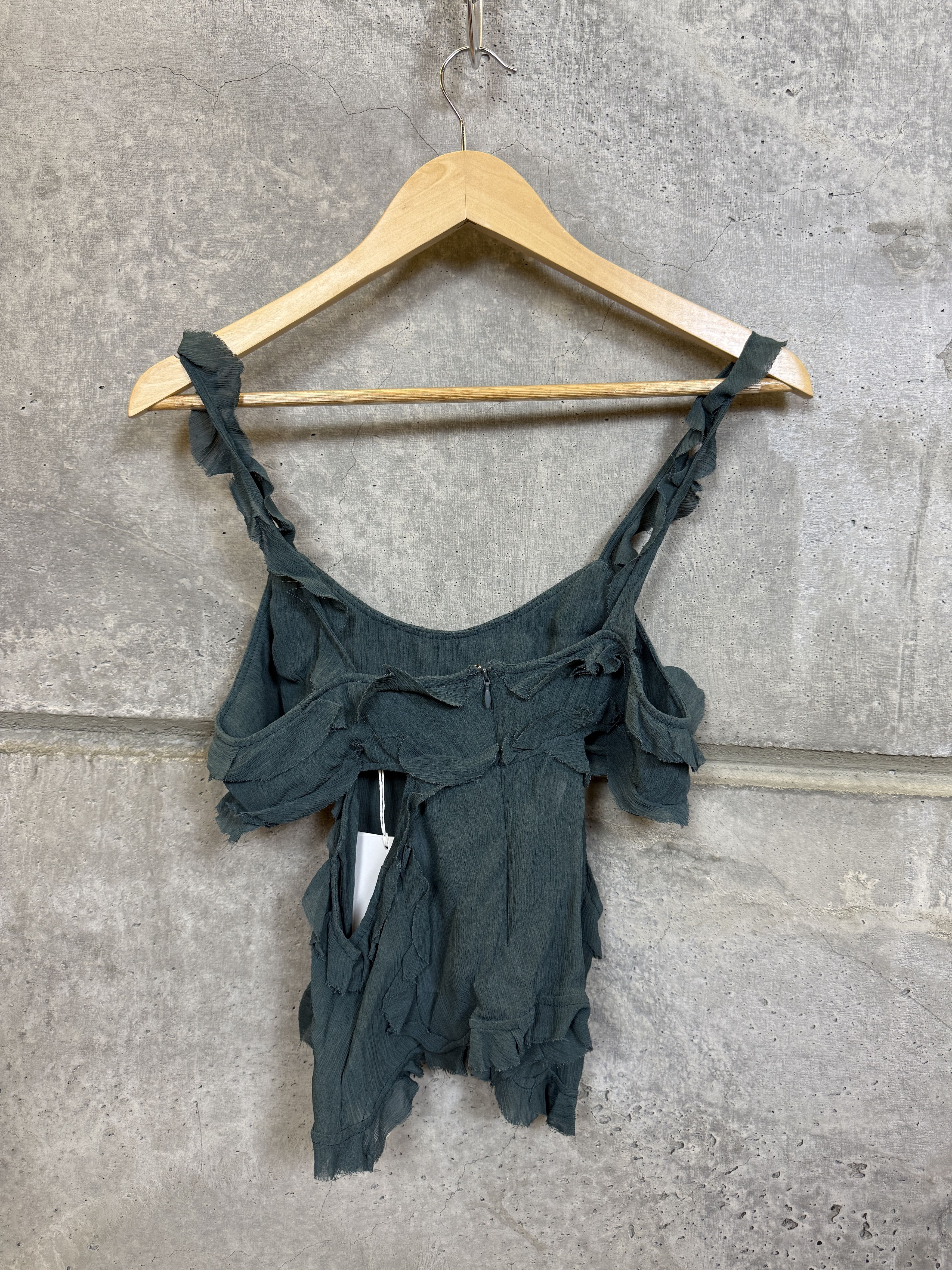 Acne Studios $480 Acne Studios Ruffled Blouse Size M / US 6-8 / IT 42-44 - 3 Thumbnail