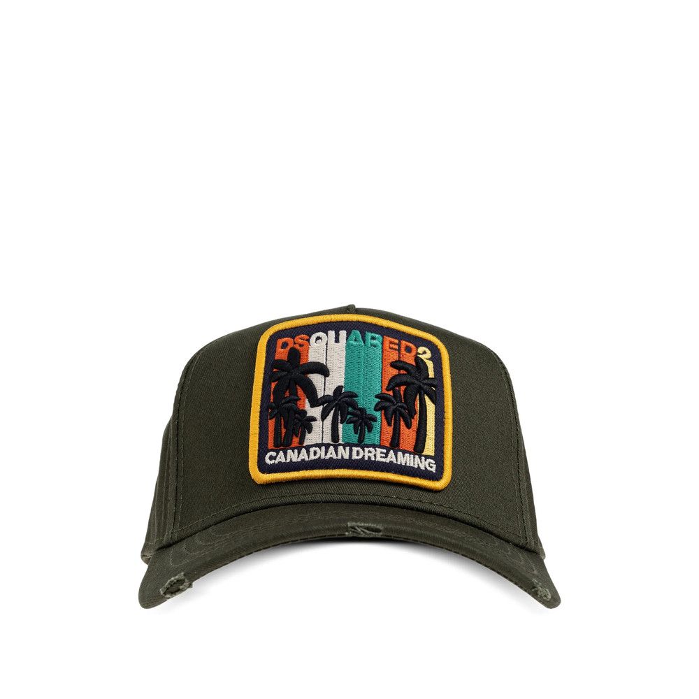 Dsquared2 Dsquared2 GREEN Hats Size ONE SIZE - 1 Thumbnail