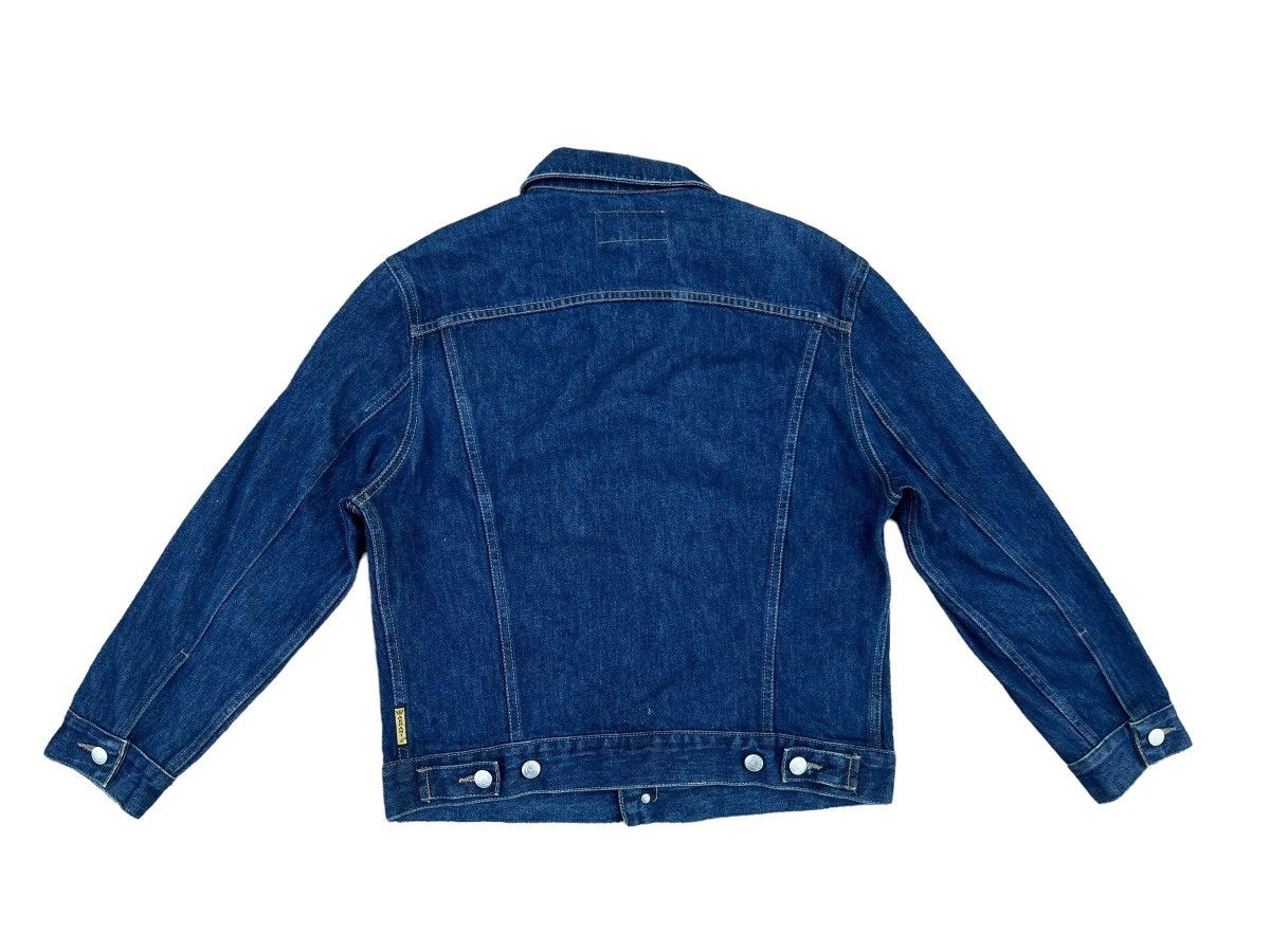 Armani AJ Armani Jeans Indigo 002 Series Denim Trucker Jacket Size US M / EU 48-50 / 2 - 2 Thumbnail