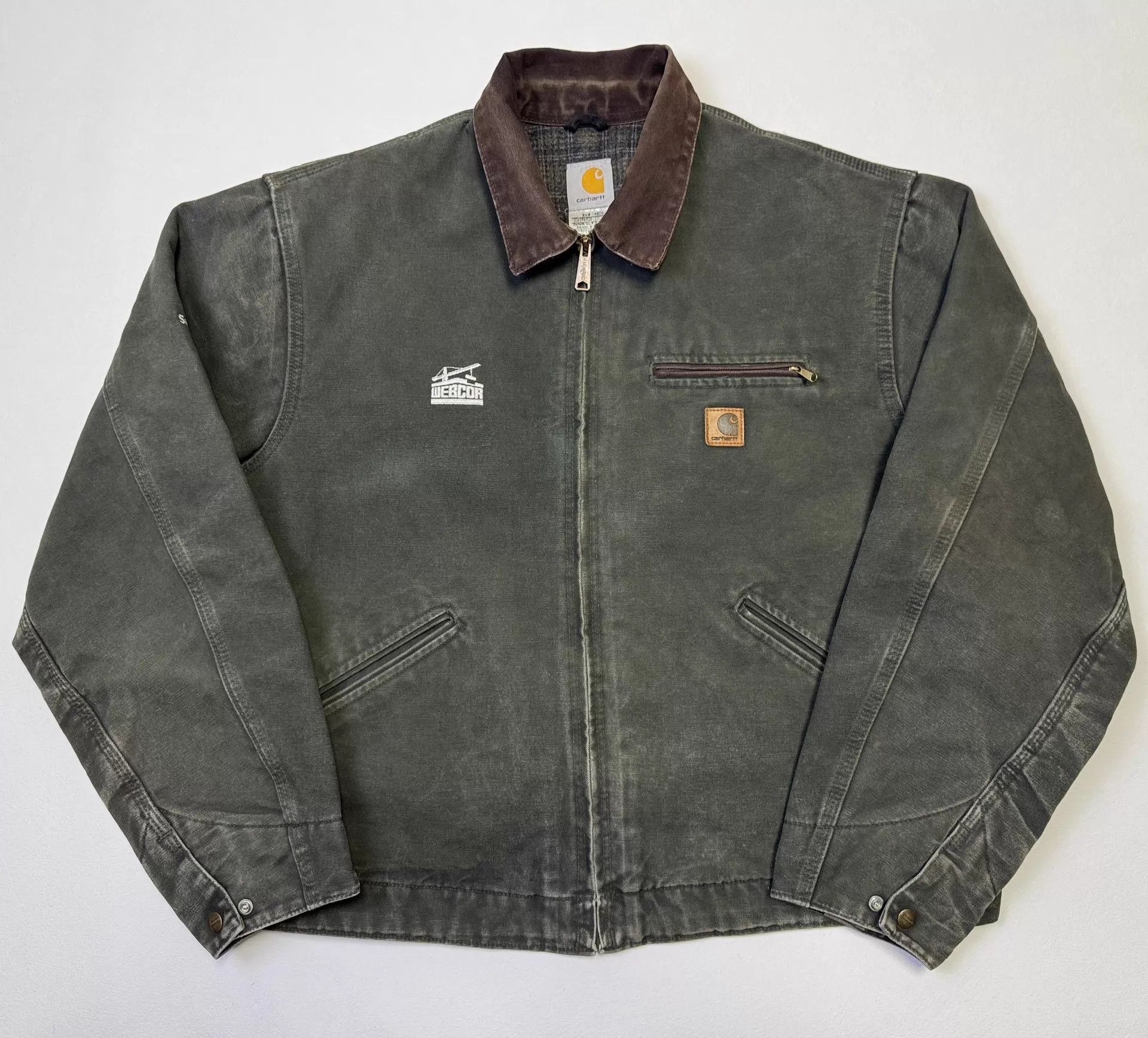 Carhartt Carhartt Vintage J97 Detroit Jacket Moss Green XL Size US XL / EU 56 / 4 - 2 Thumbnail