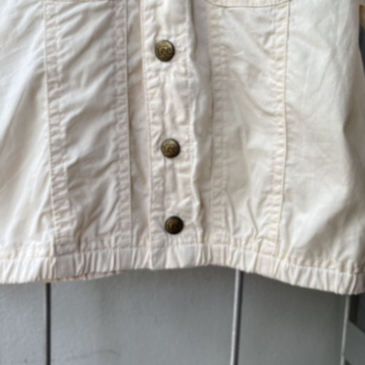 Lee Lee Kids Cream Denim-Style Jacket – Size 110 Size US XXS / EU 40 - 5 Thumbnail