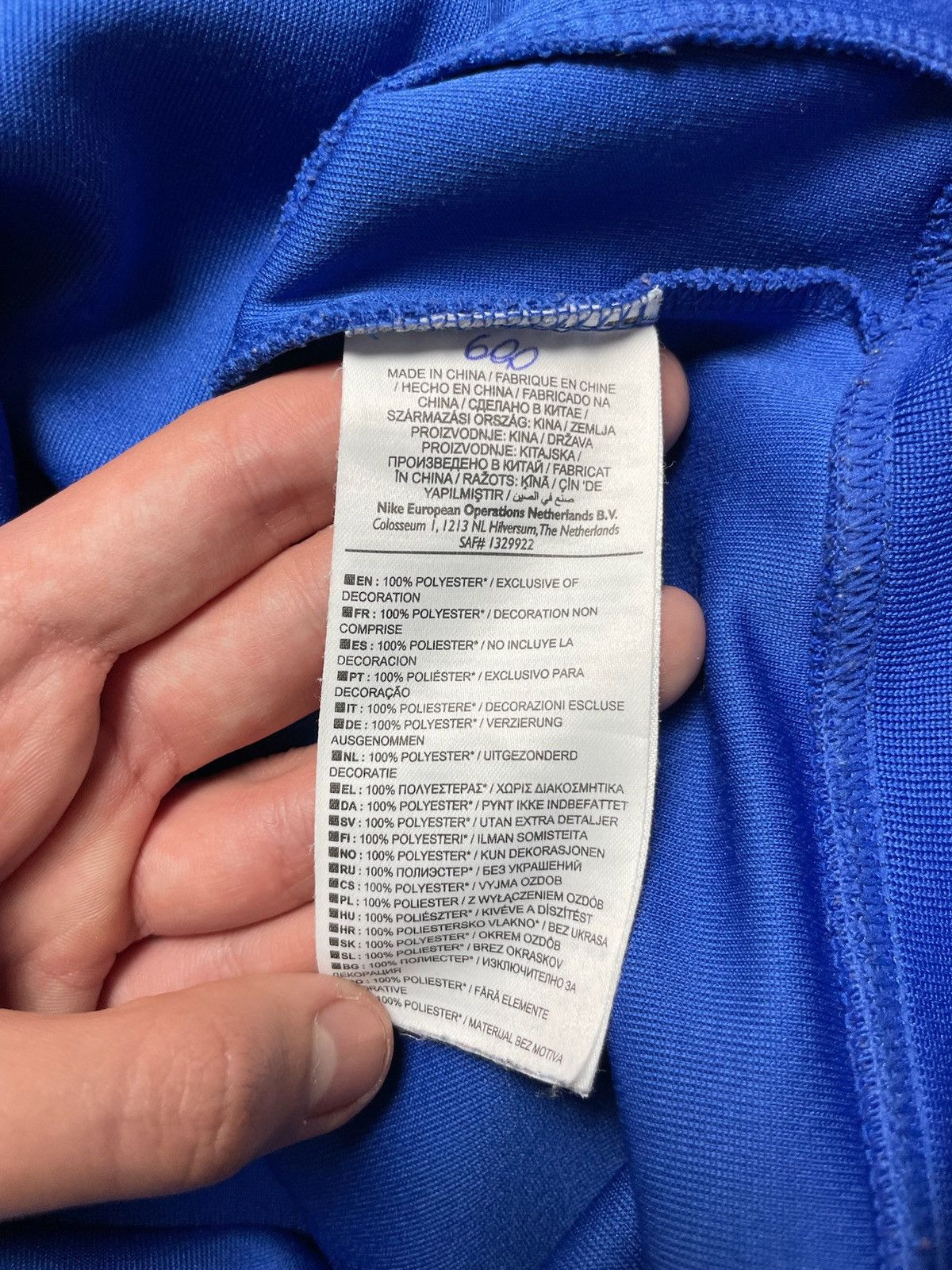 Nike Nike brazil soccer track jacket size XL big logo rare Size US XL / EU 56 / 4 - 4 Thumbnail