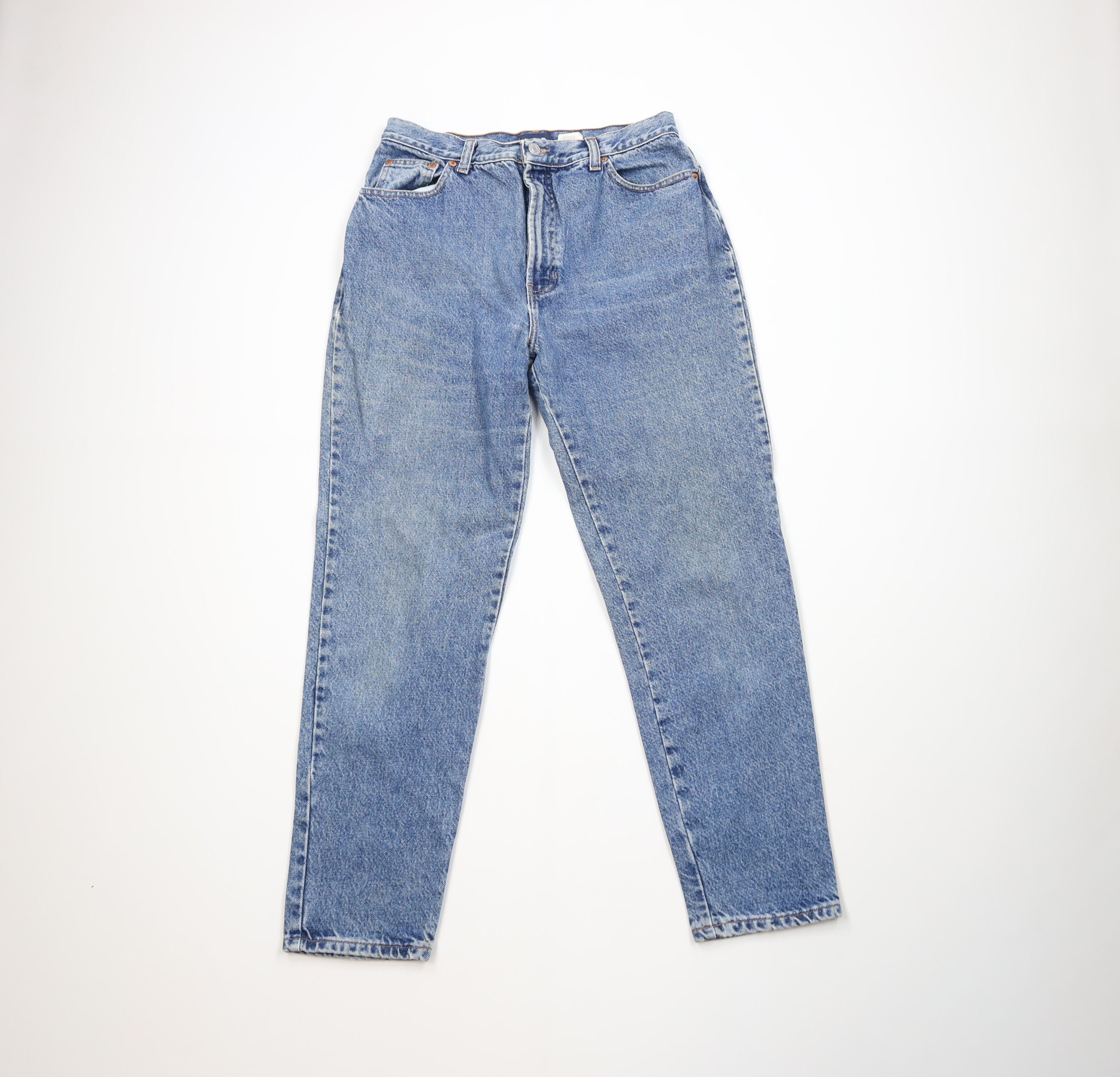 Gap Vintage 90s Gap Distressed Ankle Tapered Leg Denim Jeans USA Size 34" / US 12 / IT 48 - 1 Thumbnail