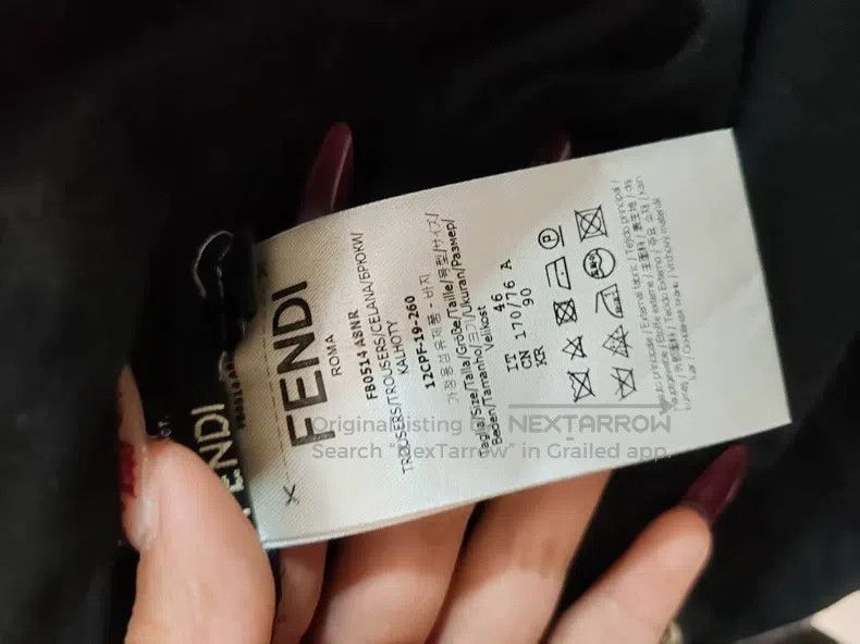 Fendi Fendi Printed Long Pants Size US 30 / EU 46 - 3 Thumbnail