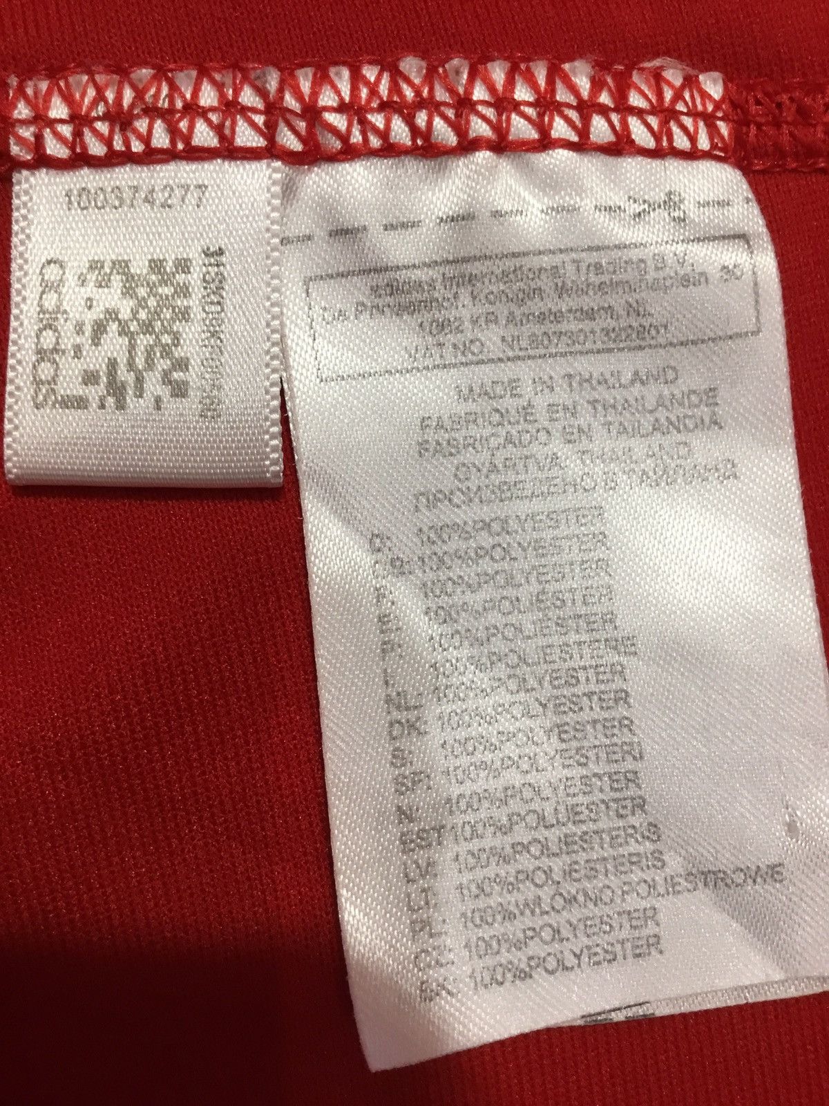 Adidas Vintage 2009 Red Adidas Spain National Team Home T-Shirt XL Size US XL / EU 56 / 4 - 9 Thumbnail