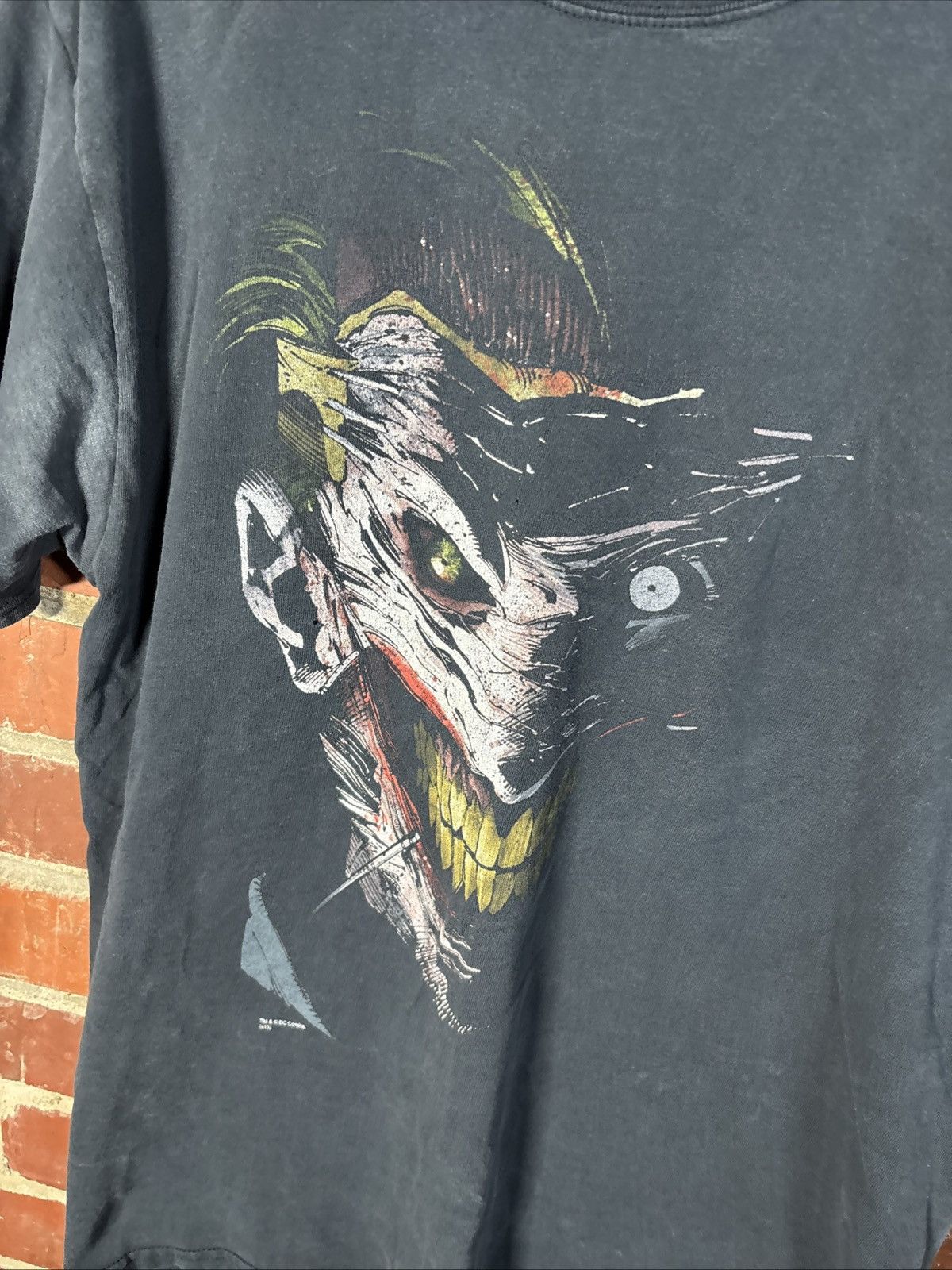 DC Comics Y2k DC-Comics Creepy Joker Shirt Villain Adult Medium Size US M / EU 48-50 / 2 - 2 Thumbnail