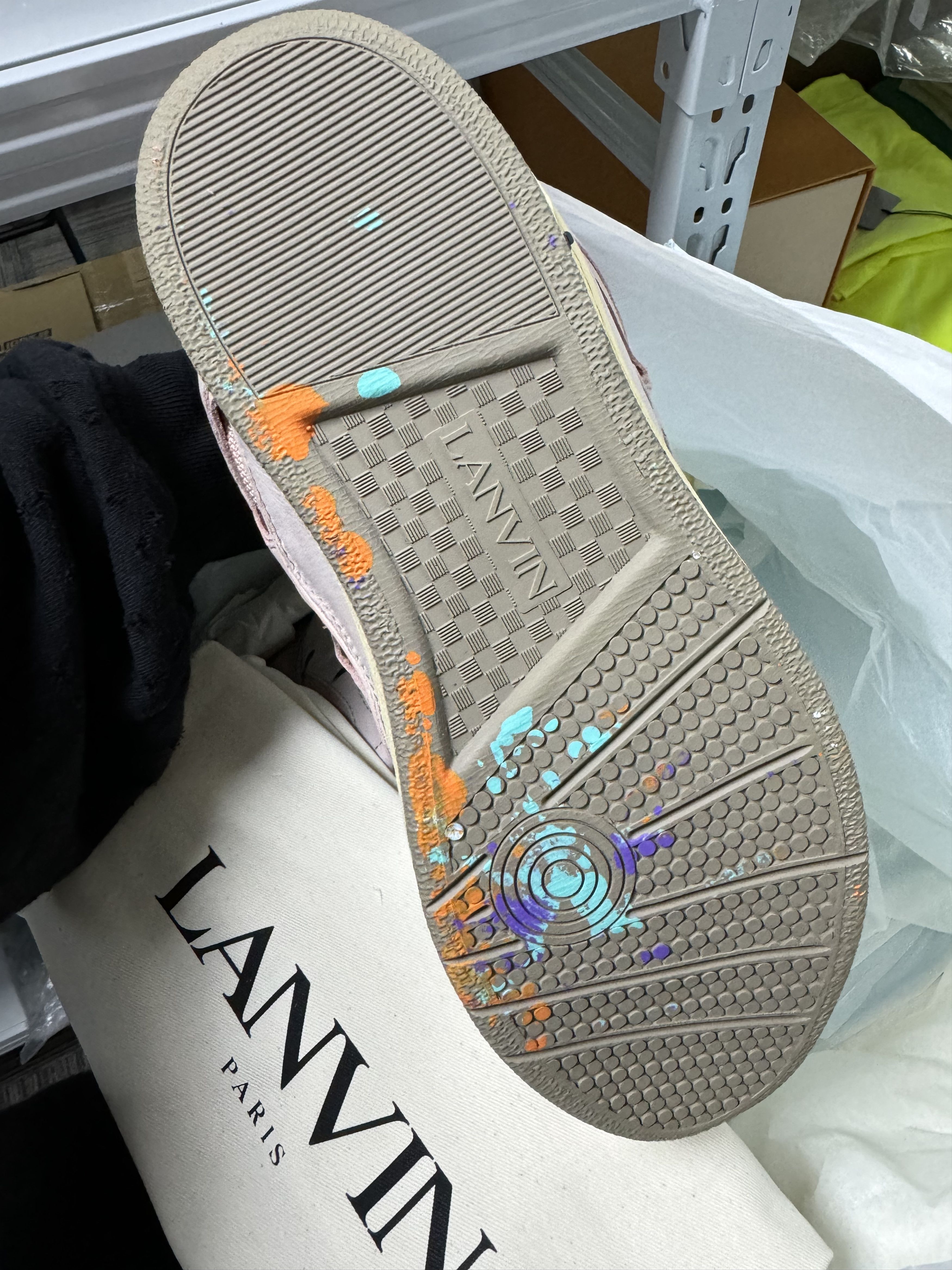 Gallery Dept. × Lanvin Gallery Dpet. x Lanvin Printed Curb Sneakers Size US 9 / EU 42 - 4 Thumbnail
