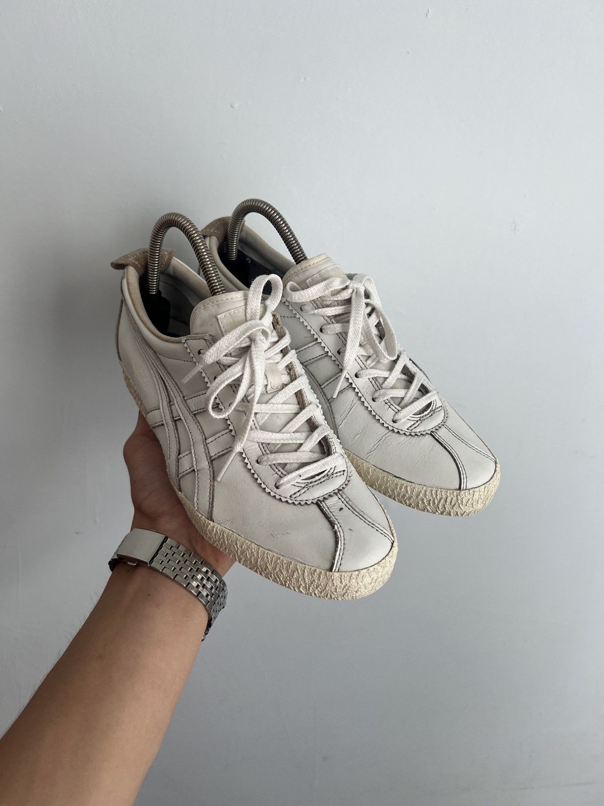 Asics Vintage Asics Tiger Onitsuka White Sneakers Size US 8 / EU 41 - 3 Thumbnail