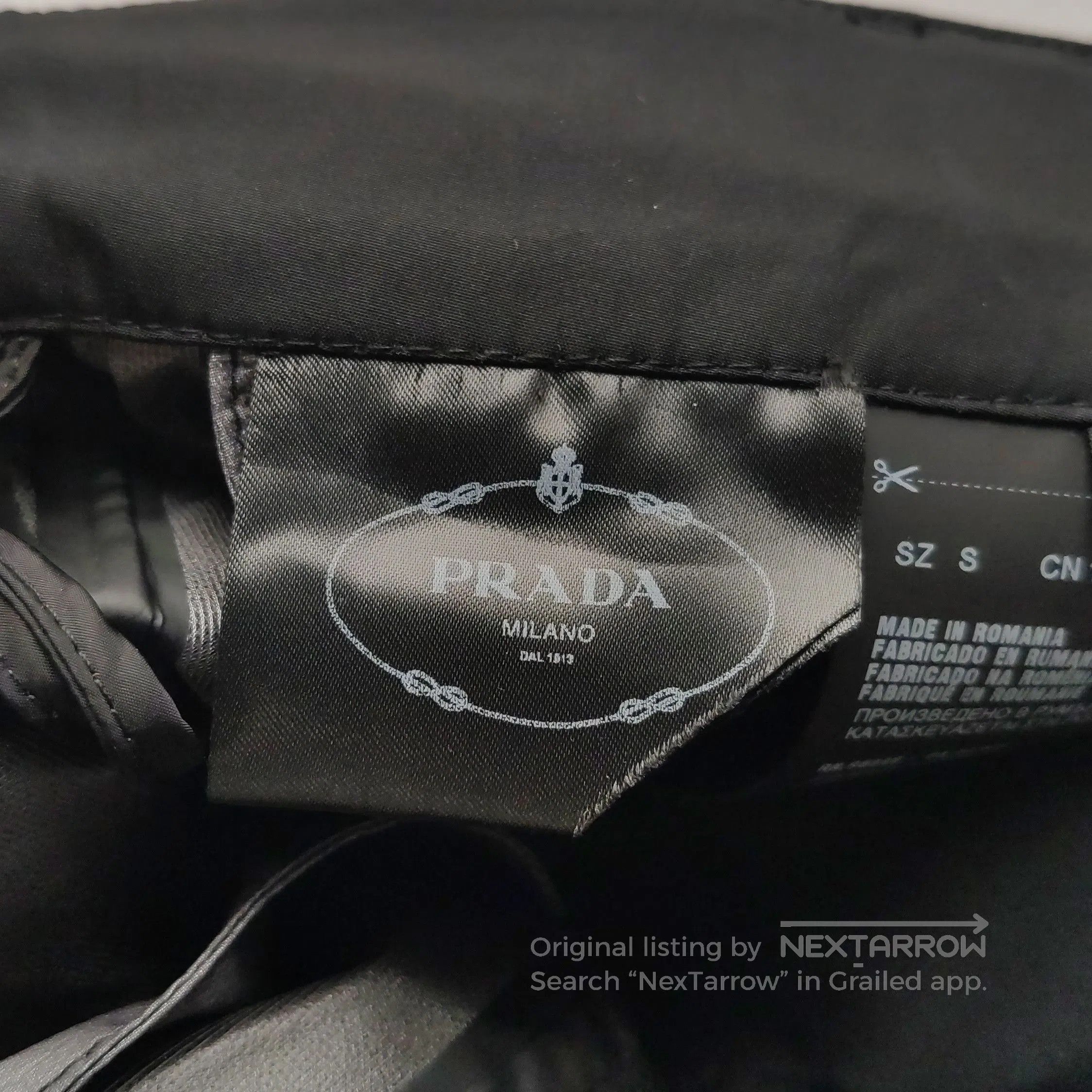 Prada Prada Logo Black Shorts . Size 23" - 9 Thumbnail