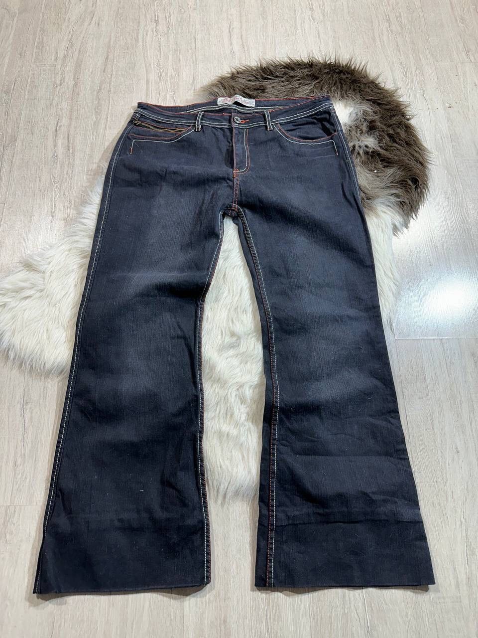 Vintage Vintage Avantgarde Flared Jeans Size US 29 - 2 Thumbnail