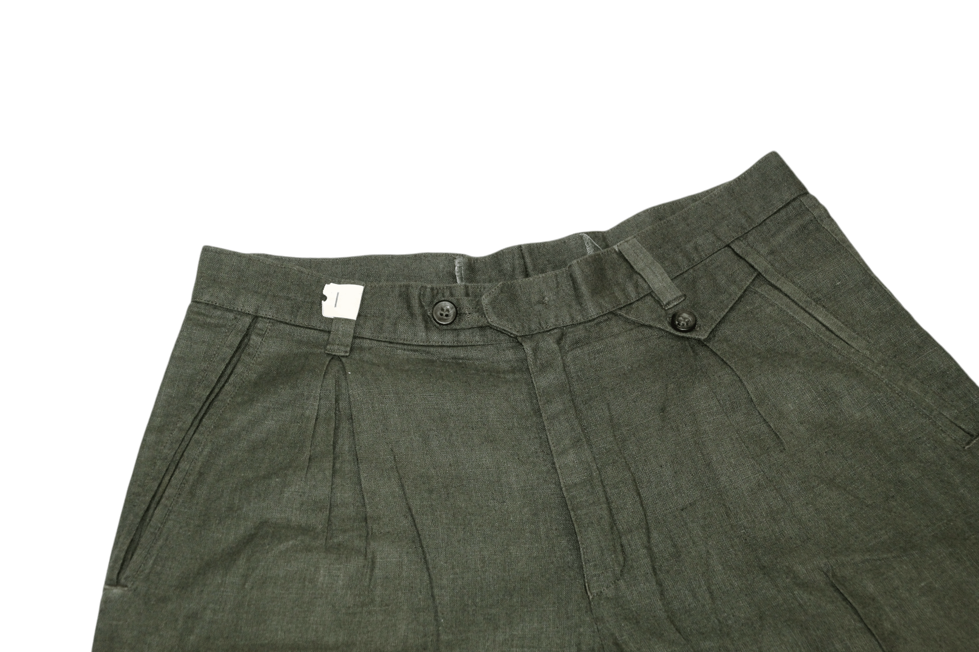 First Aid To The Injured Bertrand Marois Quebec Workshop cotton linen bermuda shorts Size US 31 - 11 Thumbnail