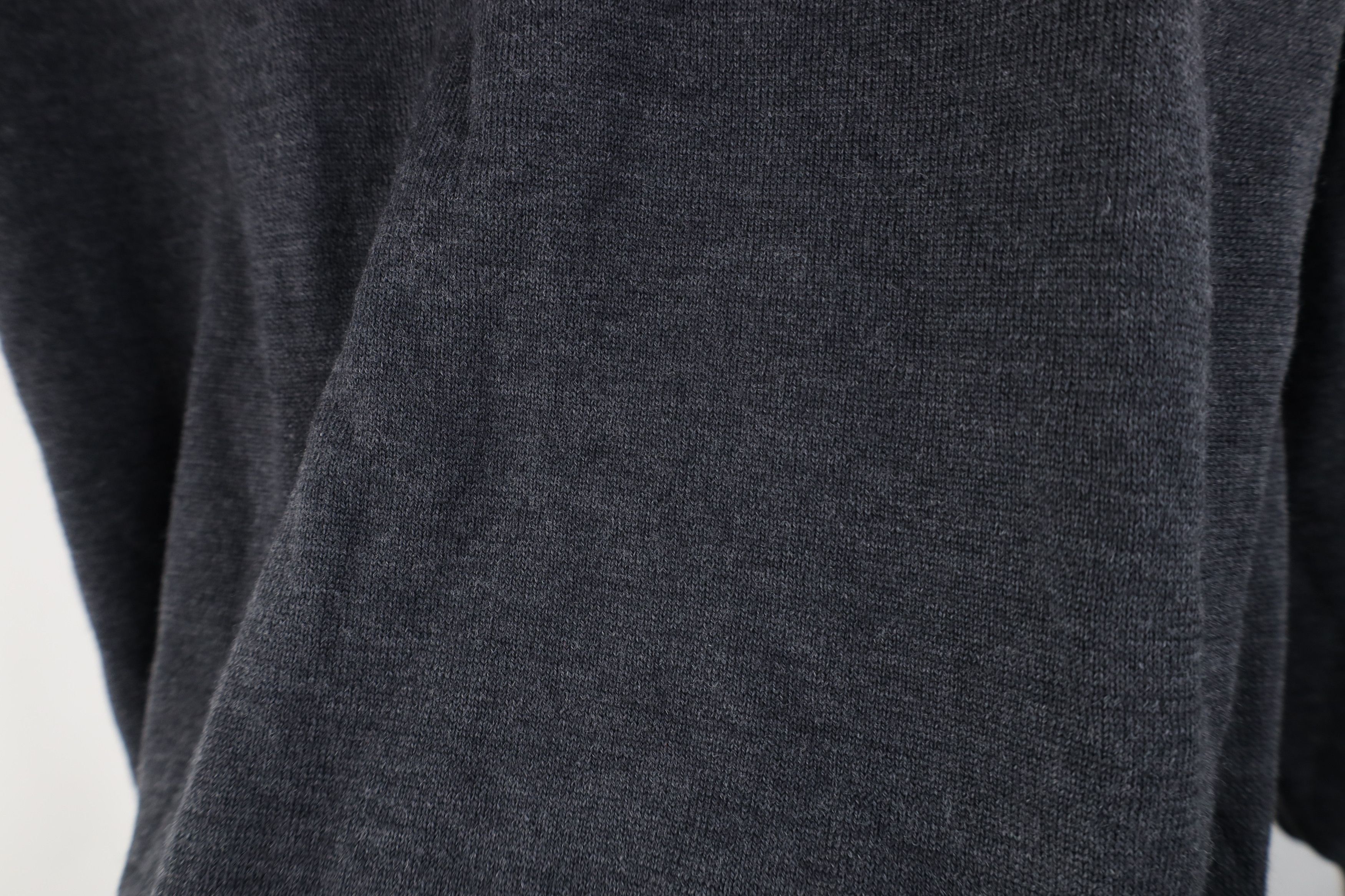 Vintage Vintage 90s Streetwear Merino Wool Knit Collared Sweater Size US L / EU 52-54 / 3 - 7 Thumbnail