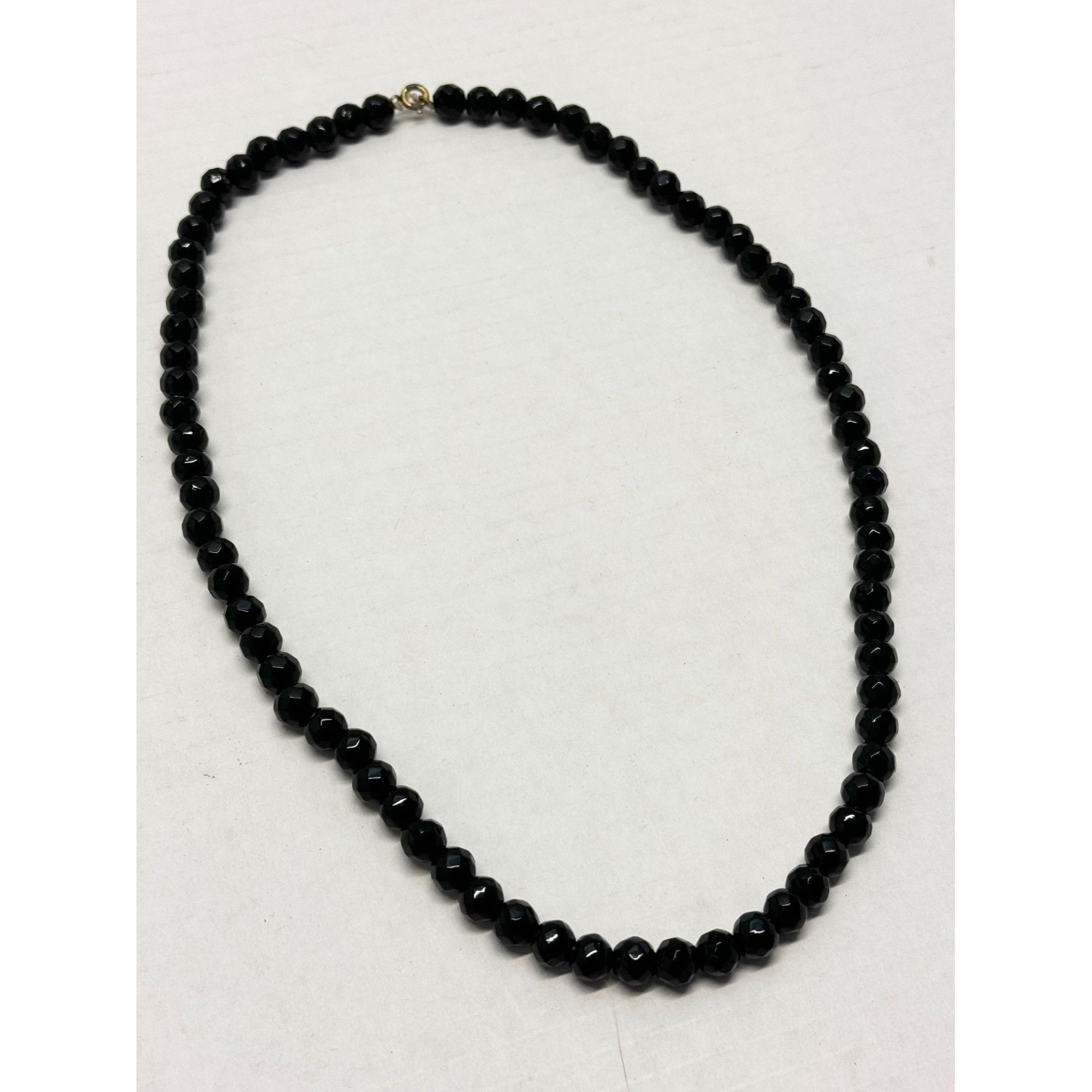 Vintage Vintage black beaded necklace Size ONE SIZE - 3 Thumbnail