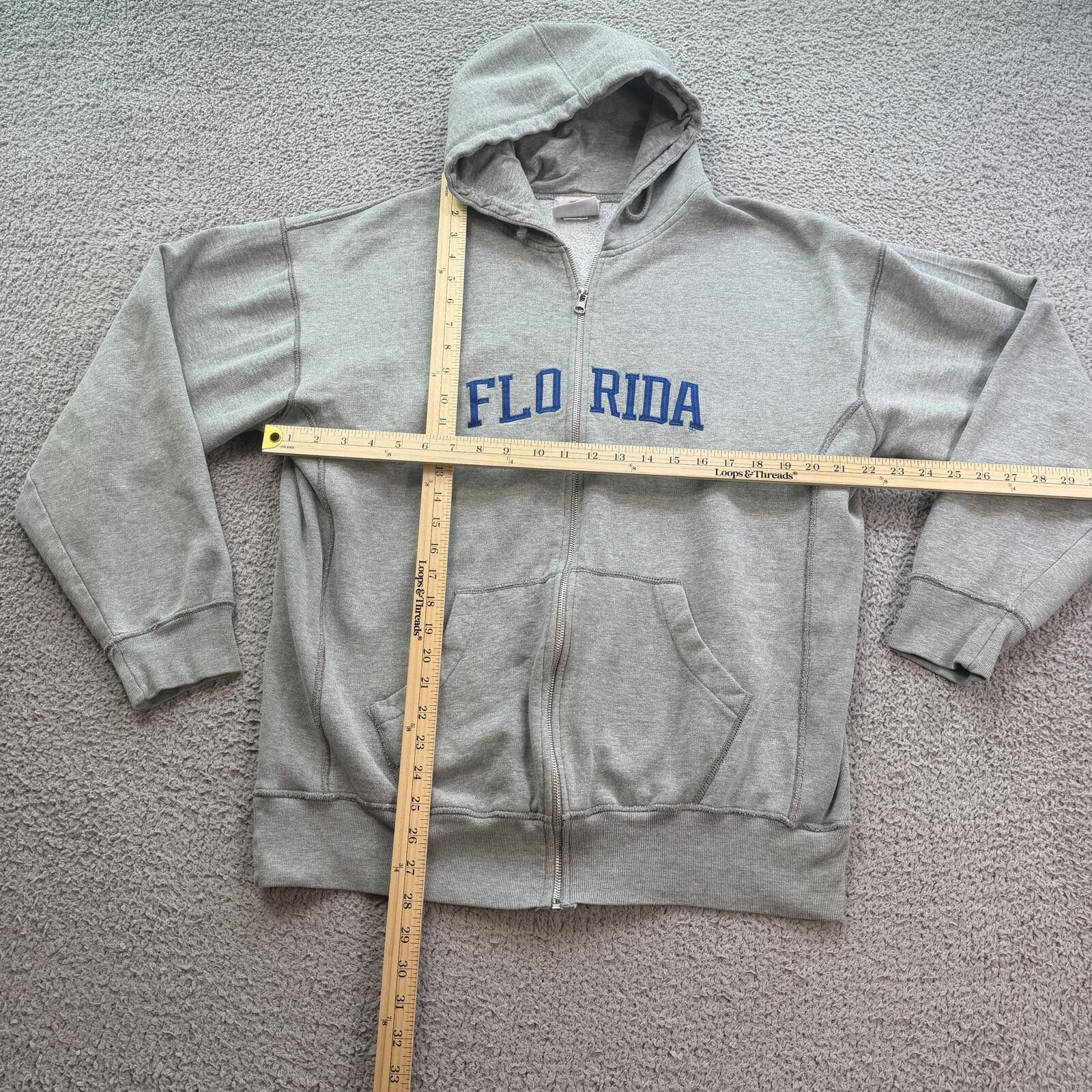 Other Vintage Florida Gators Full Zip Hoodie Gray Y2K Sweatshirt L Size US L / EU 52-54 / 3 - 3 Thumbnail