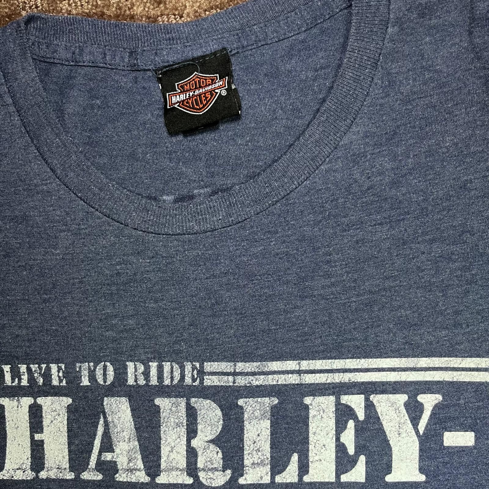 Harley Davidson 💨 Harley-Davidson “Windy City Chicago” Tee – Size L Size US L / EU 52-54 / 3 - 4 Thumbnail