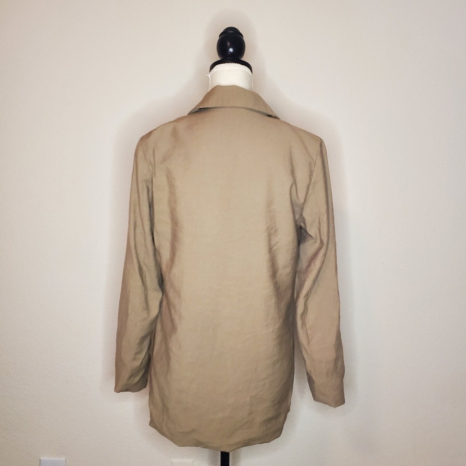 Nasty Gal Nasty Gal Tan Blazer 6 Size M / US 6-8 / IT 42-44 - 3 Thumbnail